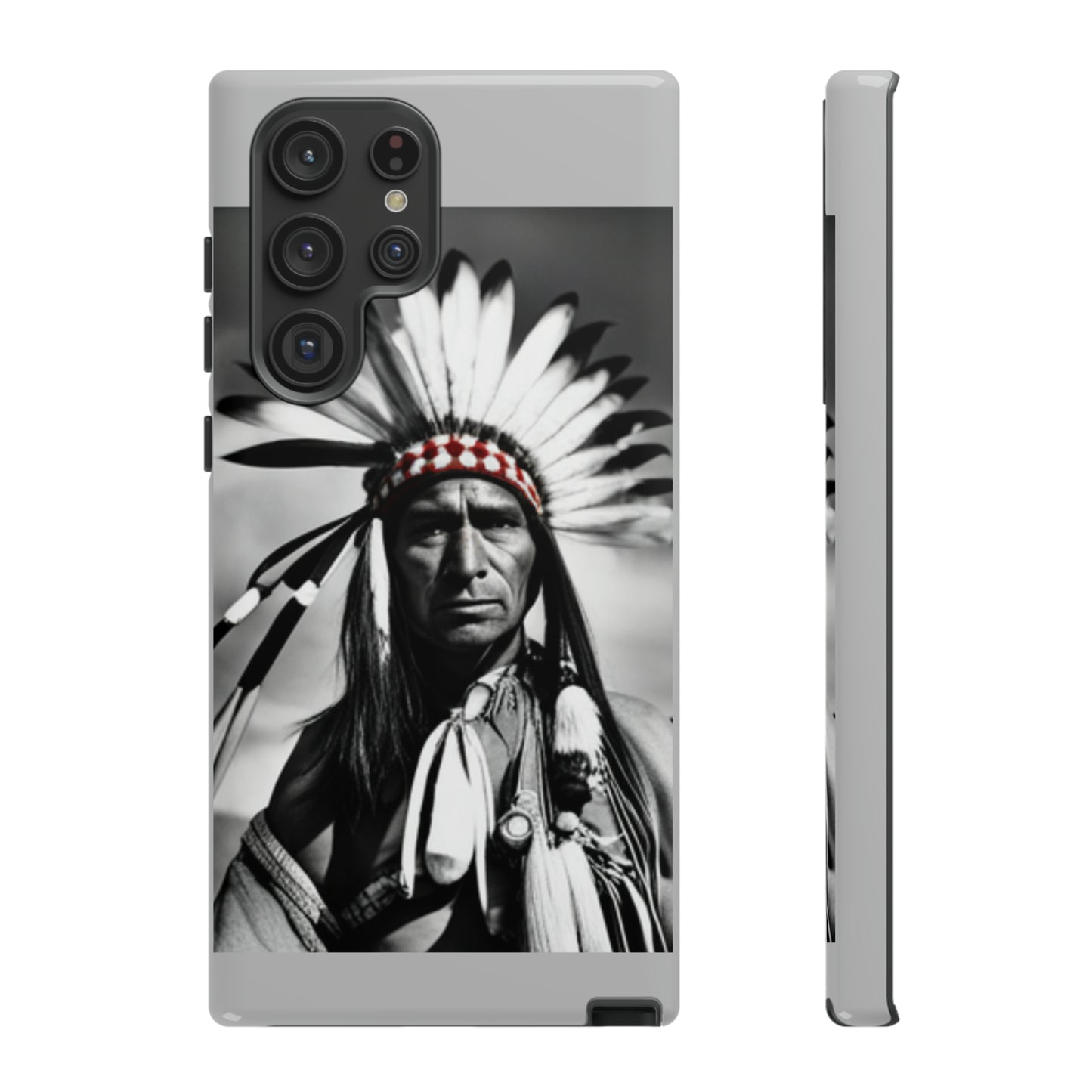 Warrior Pride with Grey Background: 46-Tough Case iPhone series 15 14 13 12 11 X XR XS 8: Google series 7 6 5: Samsung series S23 S22 S21 S20 S10