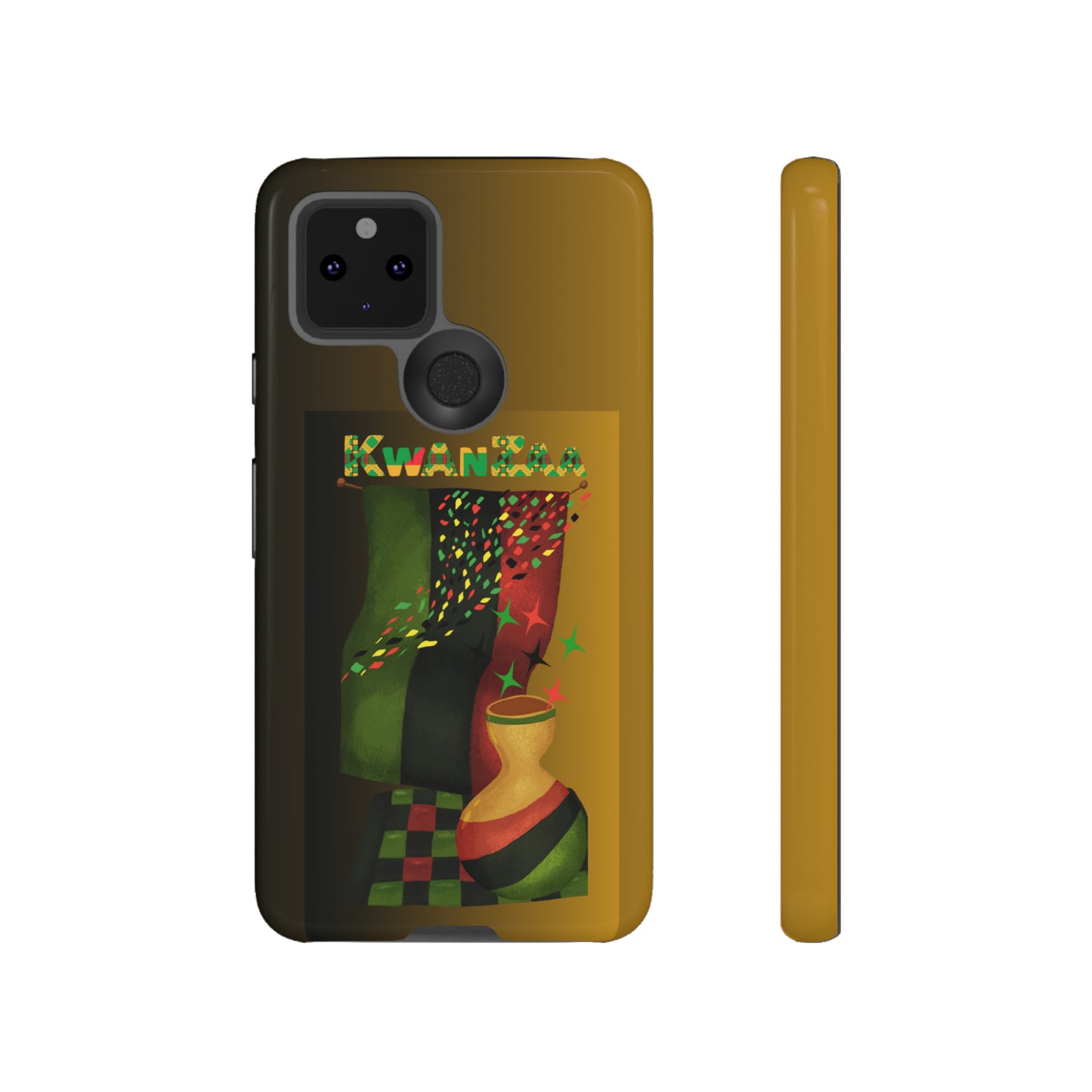 KWANZAA FLAG: 46-Tough Case iPhone series 15 14 13 12 11 X XR XS 8: Google series 7 6 5: Samsung series S23 S22 S21 S20 S10