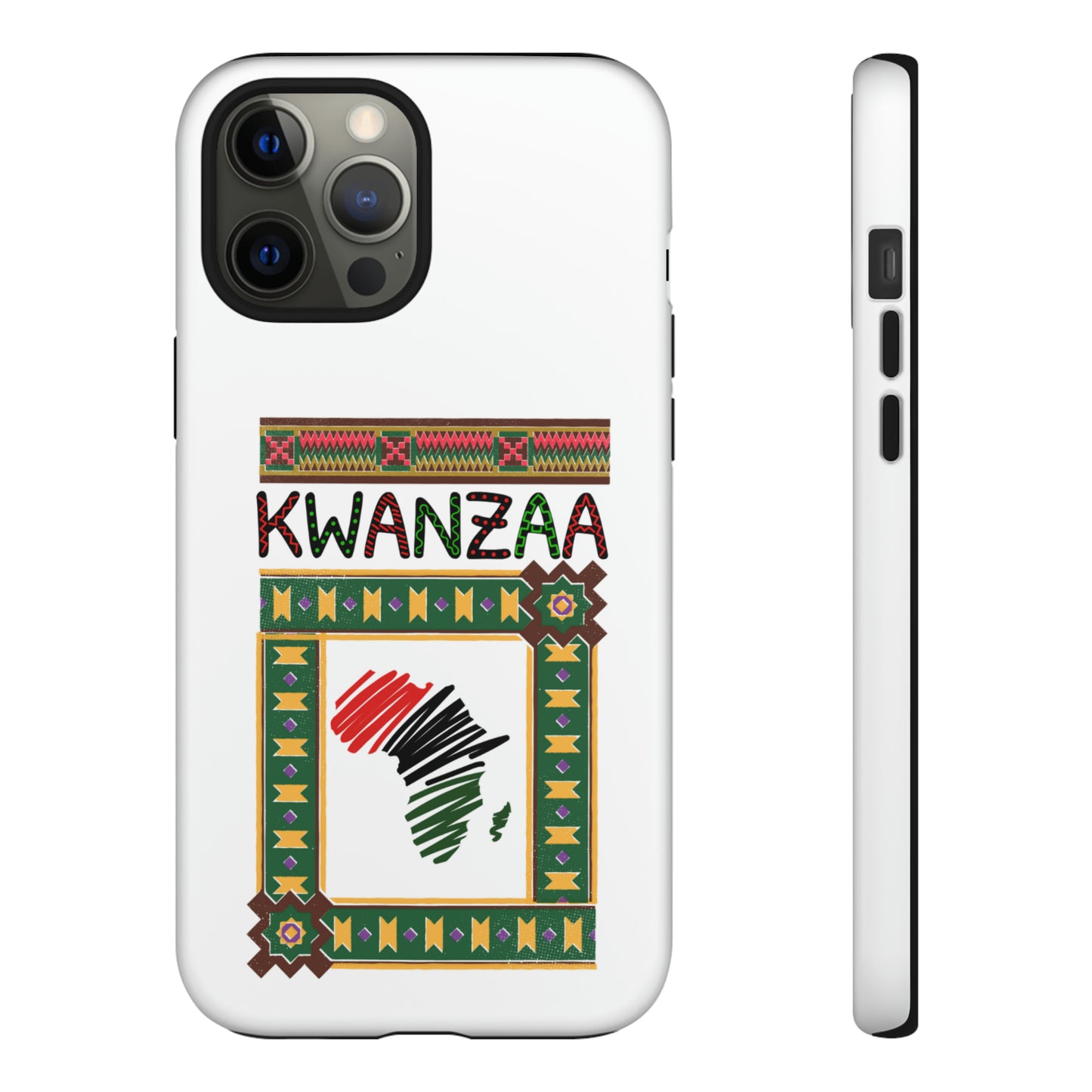 AFRICA KWANZAA: 46-Tough Case iPhone series 15 14 13 12 11 X XR XS 8: Google series 7 6 5: Samsung series S23 S22 S21 S20 S10