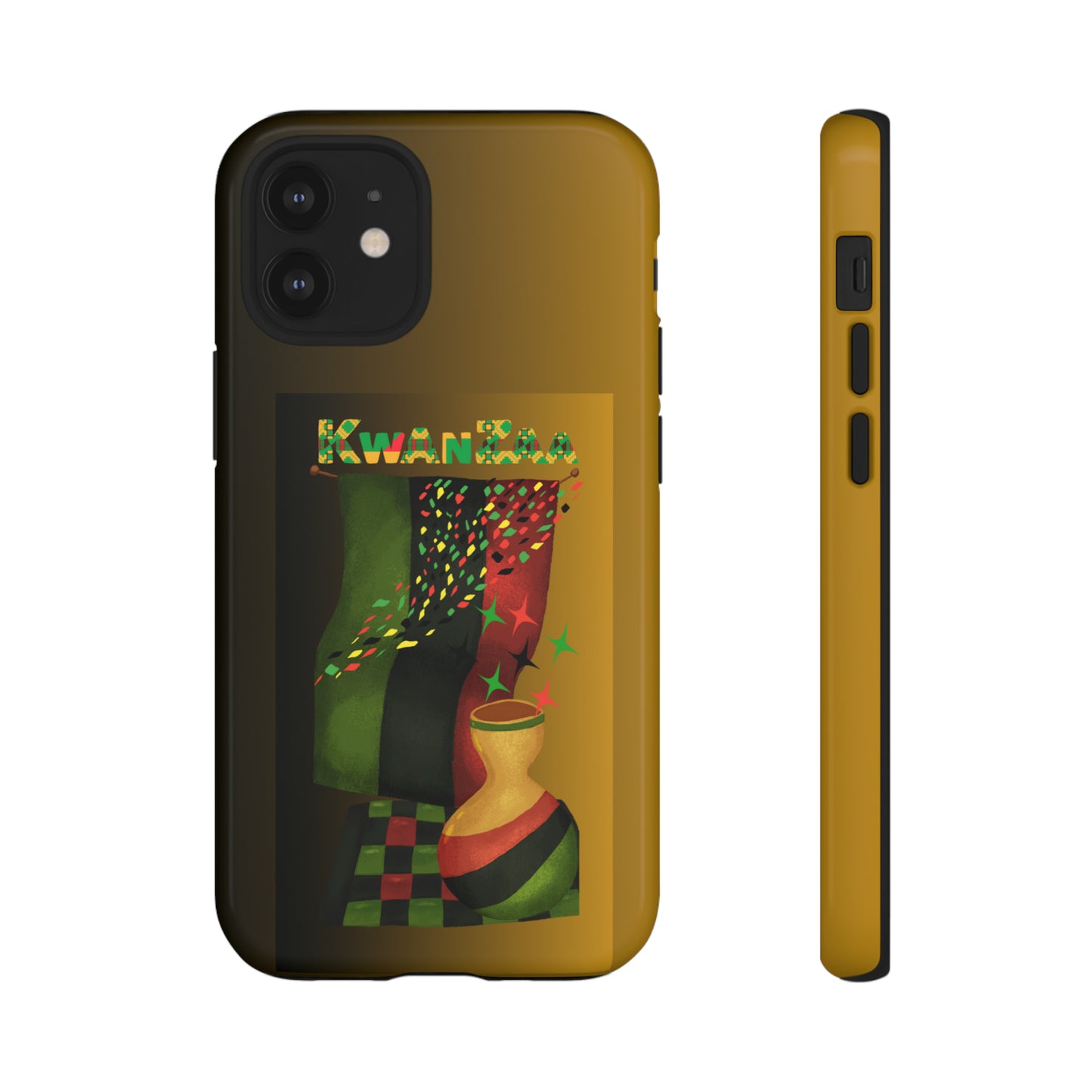 KWANZAA FLAG: 46-Tough Case iPhone series 15 14 13 12 11 X XR XS 8: Google series 7 6 5: Samsung series S23 S22 S21 S20 S10