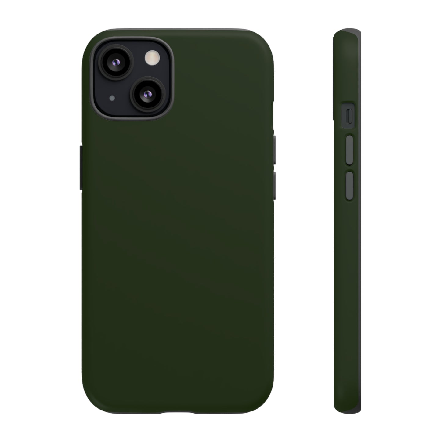 Outdoor Queen Forest Green 1 - #202d10: 46-Tough Case iPhone series 15 14 13 12 11 X XR XS 8: Google series 7 6 5: Samsung series S23 S22 S21 S20 S10