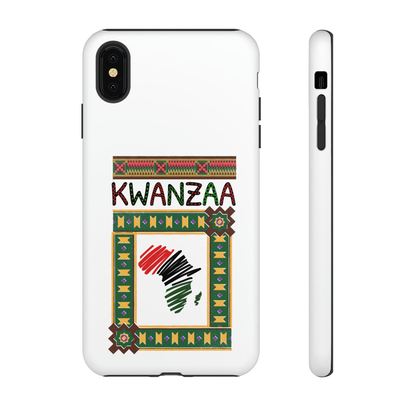 AFRICA KWANZAA: 46-Tough Case iPhone series 15 14 13 12 11 X XR XS 8: Google series 7 6 5: Samsung series S23 S22 S21 S20 S10