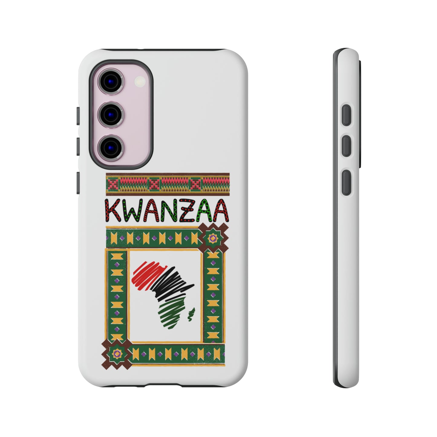 AFRICA KWANZAA: 46-Tough Case iPhone series 15 14 13 12 11 X XR XS 8: Google series 7 6 5: Samsung series S23 S22 S21 S20 S10