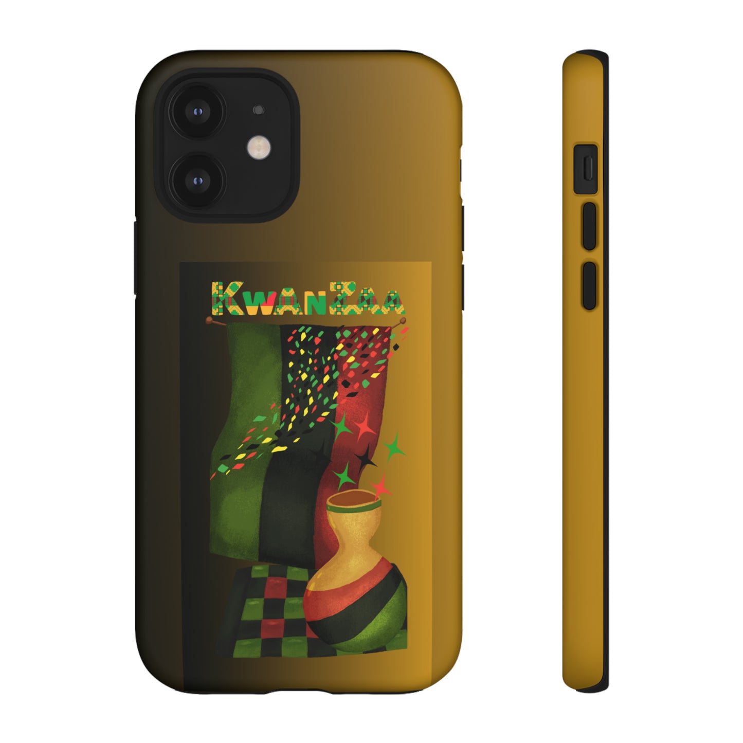 KWANZAA FLAG: 46-Tough Case iPhone series 15 14 13 12 11 X XR XS 8: Google series 7 6 5: Samsung series S23 S22 S21 S20 S10