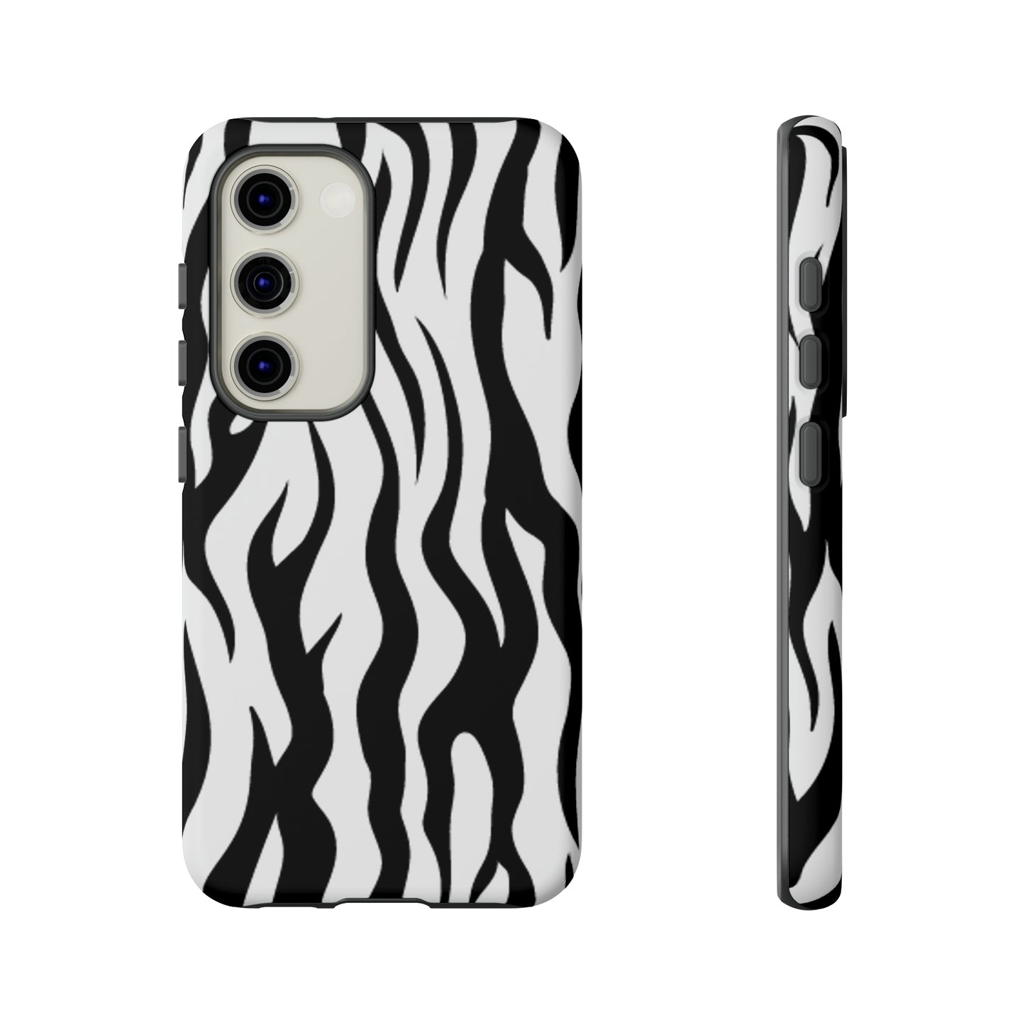 Black and White Camouflaged: 46-Tough Case iPhone series 15 14 13 12 11 X XR XS 8: Google series 7 6 5: Samsung series S23 S22 S21 S20 S10