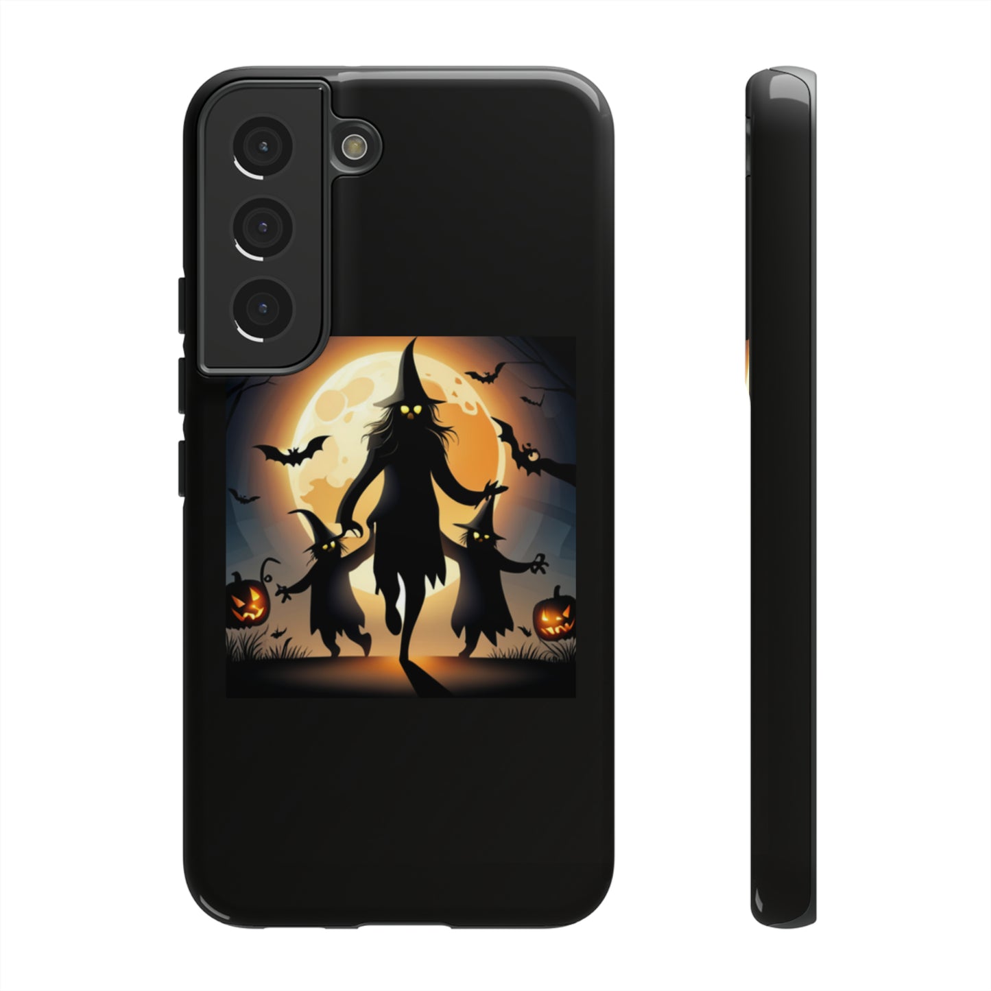 Witchy Witch with Black background:  46-Tough Case iPhone series 15 14 13 12 11 X XR XS 8: Google series 7 6 5: Samsung series S23 S22 S21 S20 S10