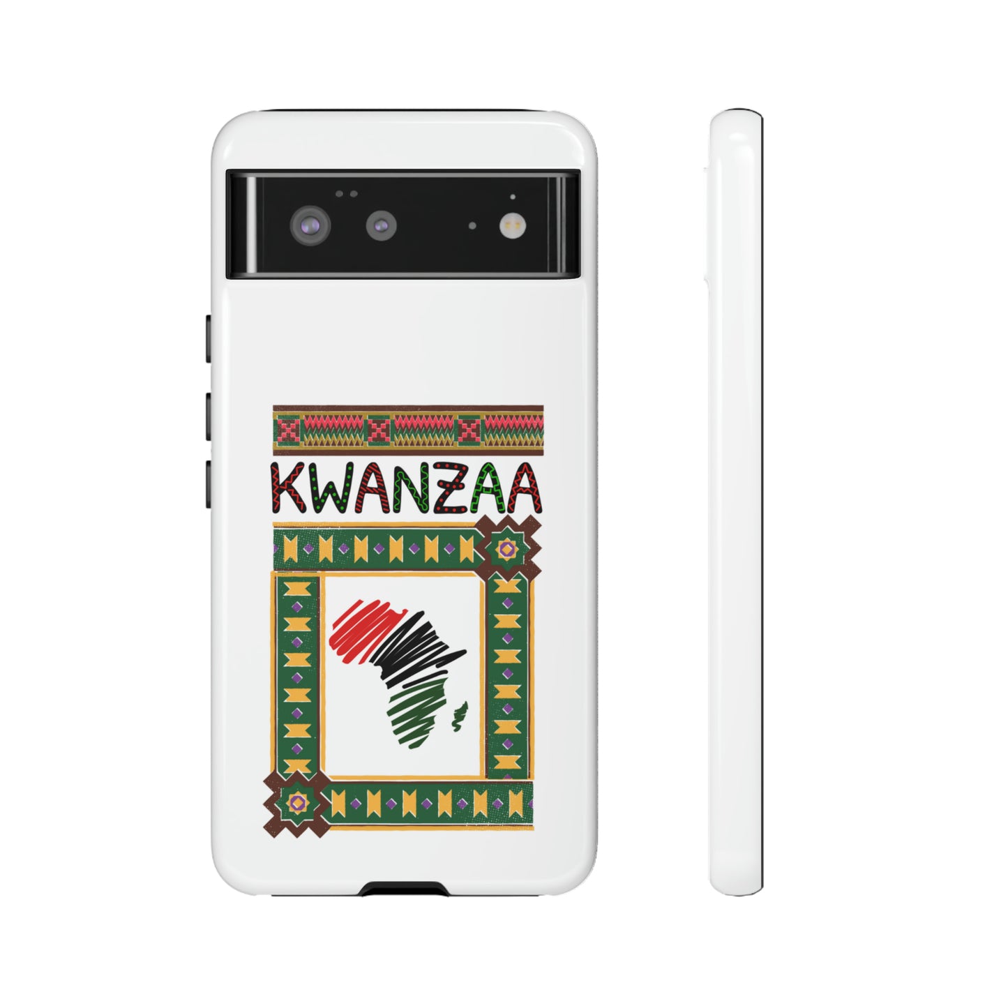 AFRICA KWANZAA: 46-Tough Case iPhone series 15 14 13 12 11 X XR XS 8: Google series 7 6 5: Samsung series S23 S22 S21 S20 S10