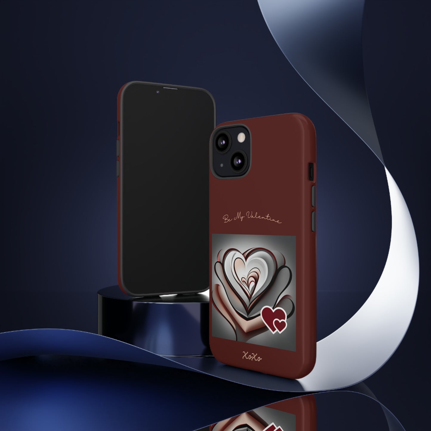 Valentine Triple Heart: 46-Tough Case iPhone series 15 14 13 12 11 X XR XS 8: Google series 7 6 5: Samsung series S23 S22 S21 S20 S10