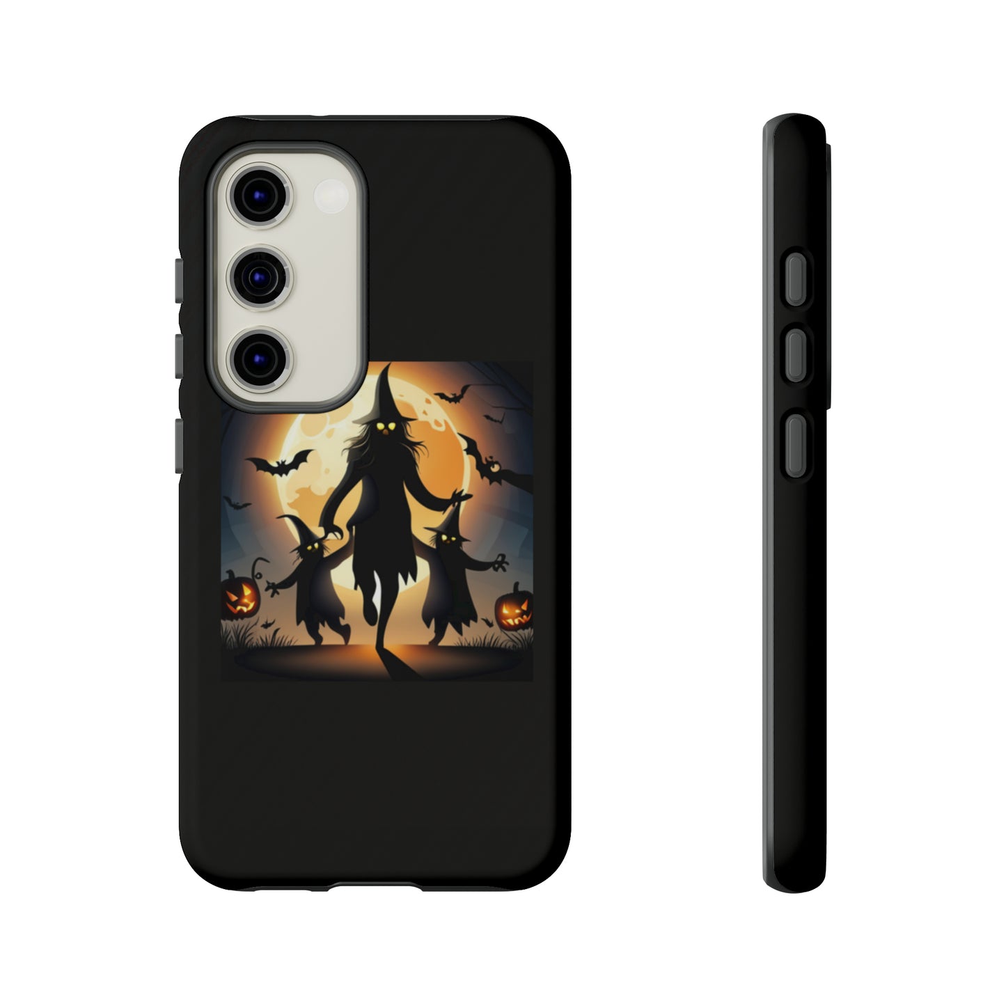 Witchy Witch with Black background:  46-Tough Case iPhone series 15 14 13 12 11 X XR XS 8: Google series 7 6 5: Samsung series S23 S22 S21 S20 S10