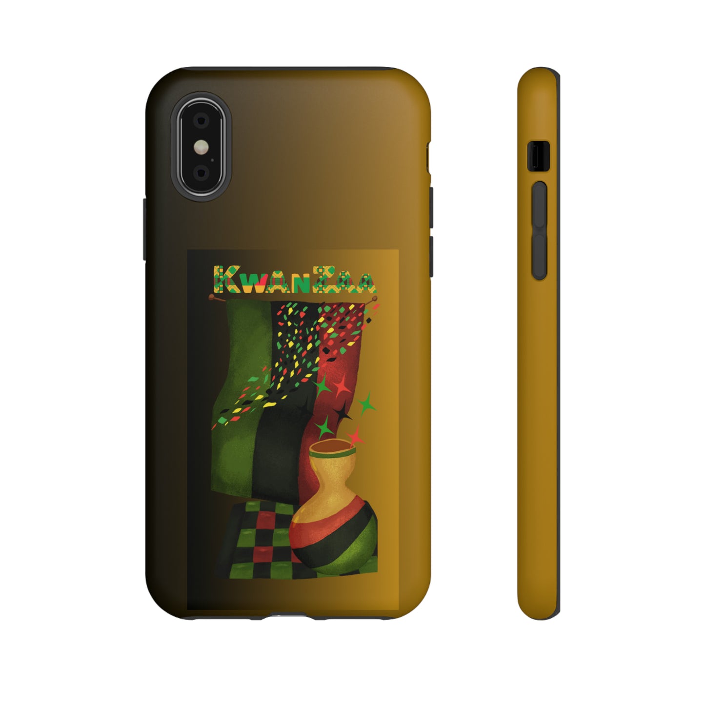 KWANZAA FLAG: 46-Tough Case iPhone series 15 14 13 12 11 X XR XS 8: Google series 7 6 5: Samsung series S23 S22 S21 S20 S10