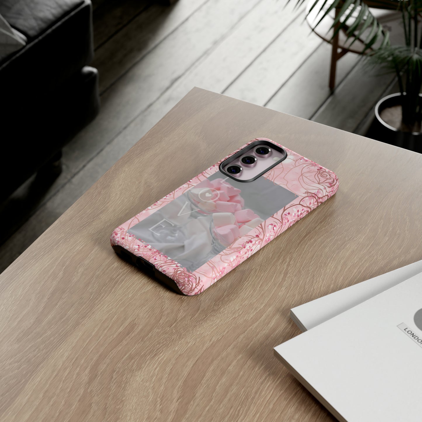 Pink Candy Love: 46-Tough Case iPhone series 15 14 13 12 11 X XR XS 8: Google series 7 6 5: Samsung series S23 S22 S21 S20 S10