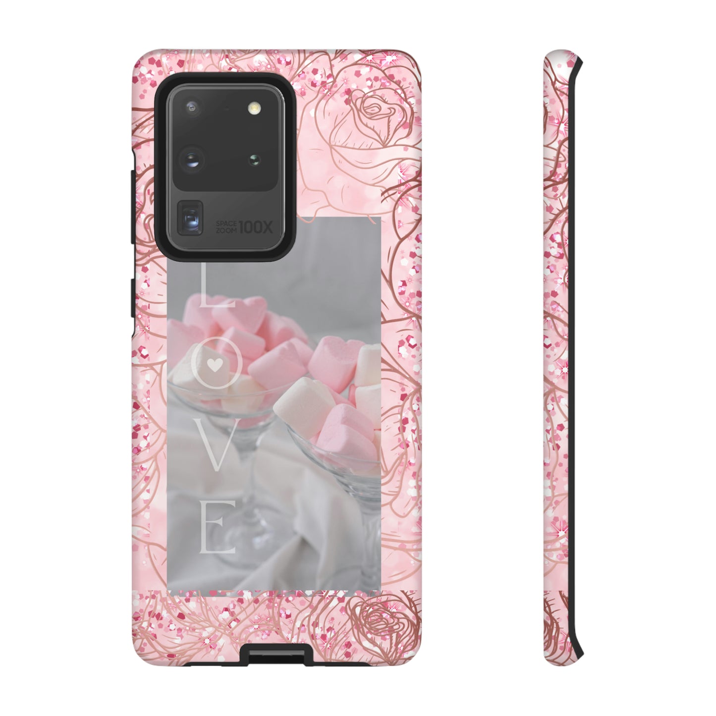 Pink Candy Love: 46-Tough Case iPhone series 15 14 13 12 11 X XR XS 8: Google series 7 6 5: Samsung series S23 S22 S21 S20 S10