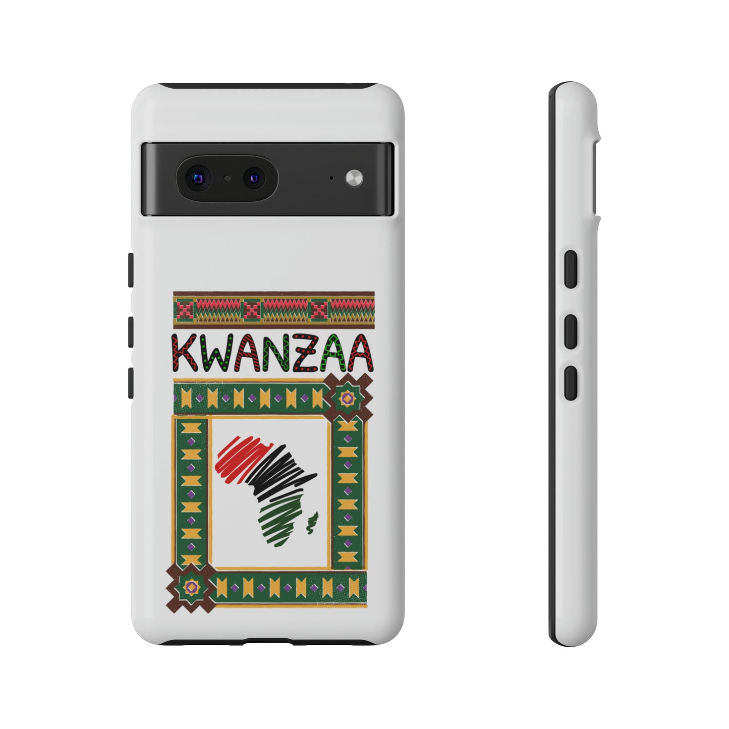 AFRICA KWANZAA: 46-Tough Case iPhone series 15 14 13 12 11 X XR XS 8: Google series 7 6 5: Samsung series S23 S22 S21 S20 S10