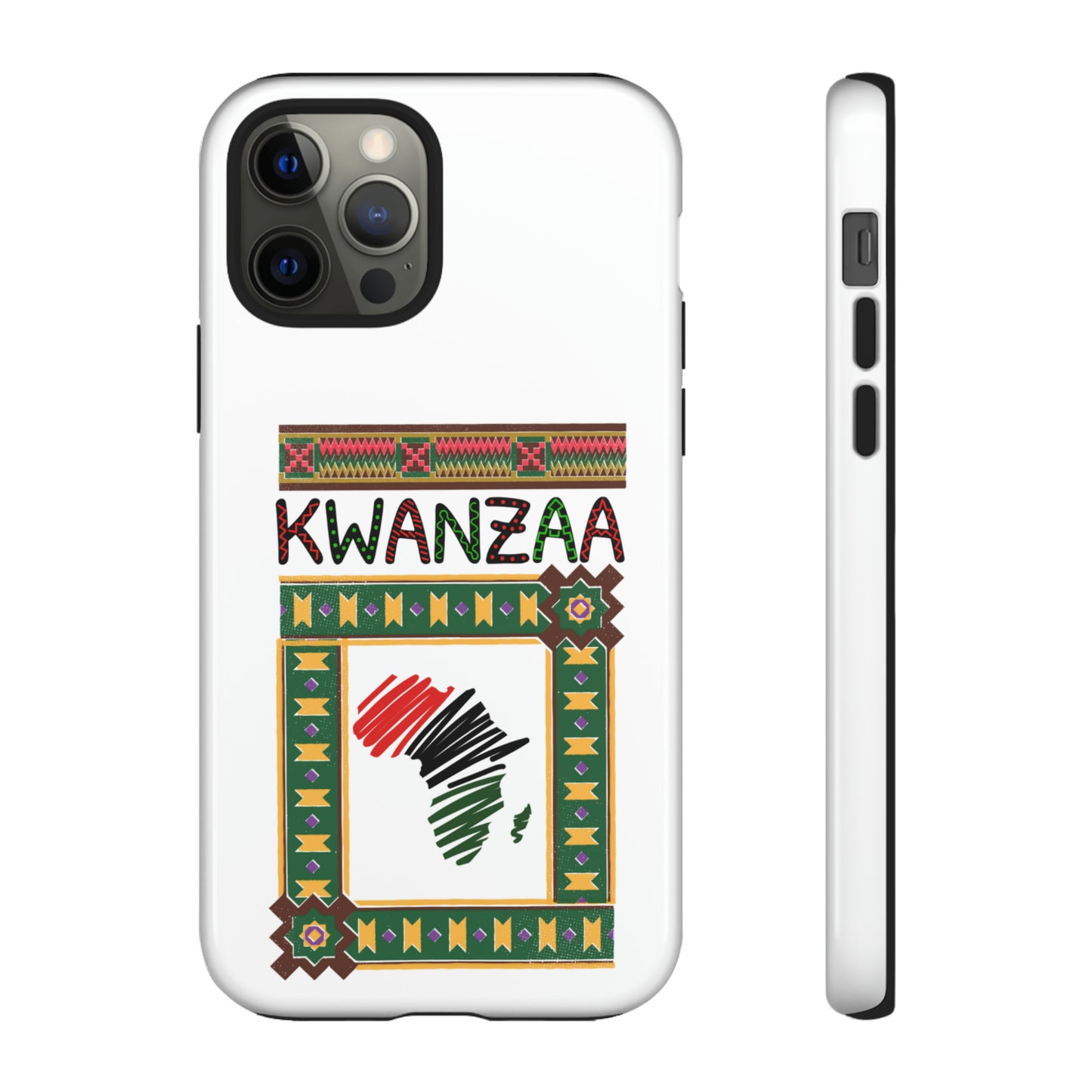 AFRICA KWANZAA: 46-Tough Case iPhone series 15 14 13 12 11 X XR XS 8: Google series 7 6 5: Samsung series S23 S22 S21 S20 S10