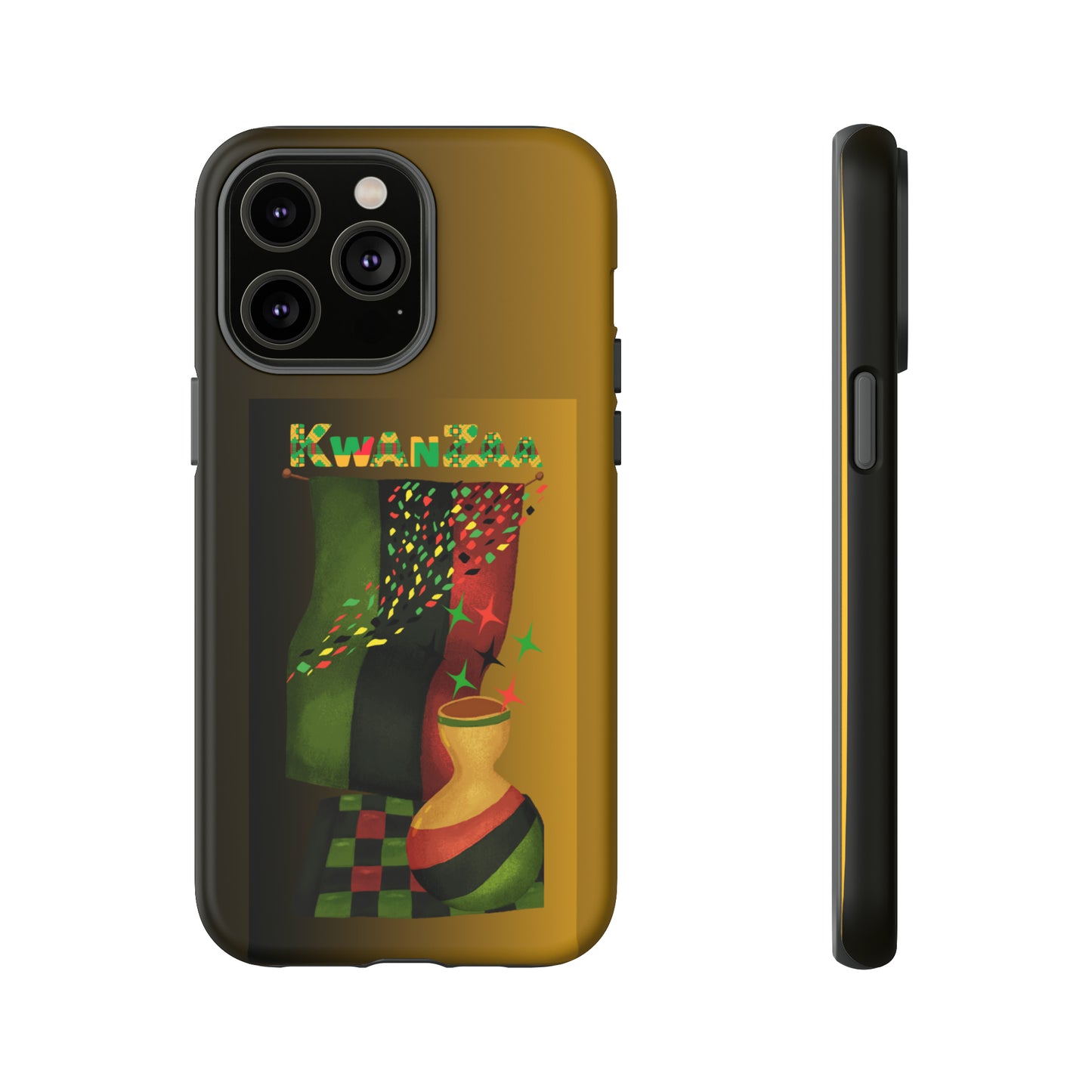 KWANZAA FLAG: 46-Tough Case iPhone series 15 14 13 12 11 X XR XS 8: Google series 7 6 5: Samsung series S23 S22 S21 S20 S10