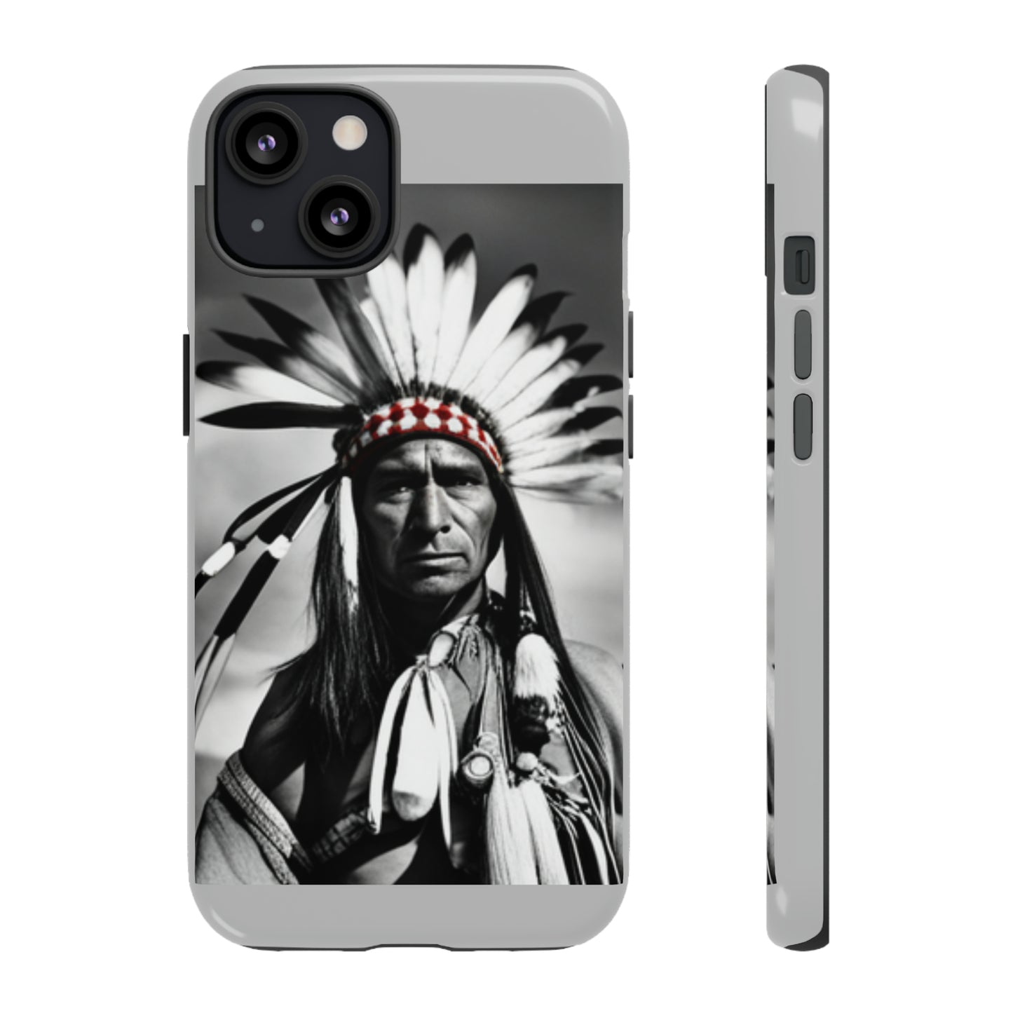 Warrior Pride with Grey Background: 46-Tough Case iPhone series 15 14 13 12 11 X XR XS 8: Google series 7 6 5: Samsung series S23 S22 S21 S20 S10