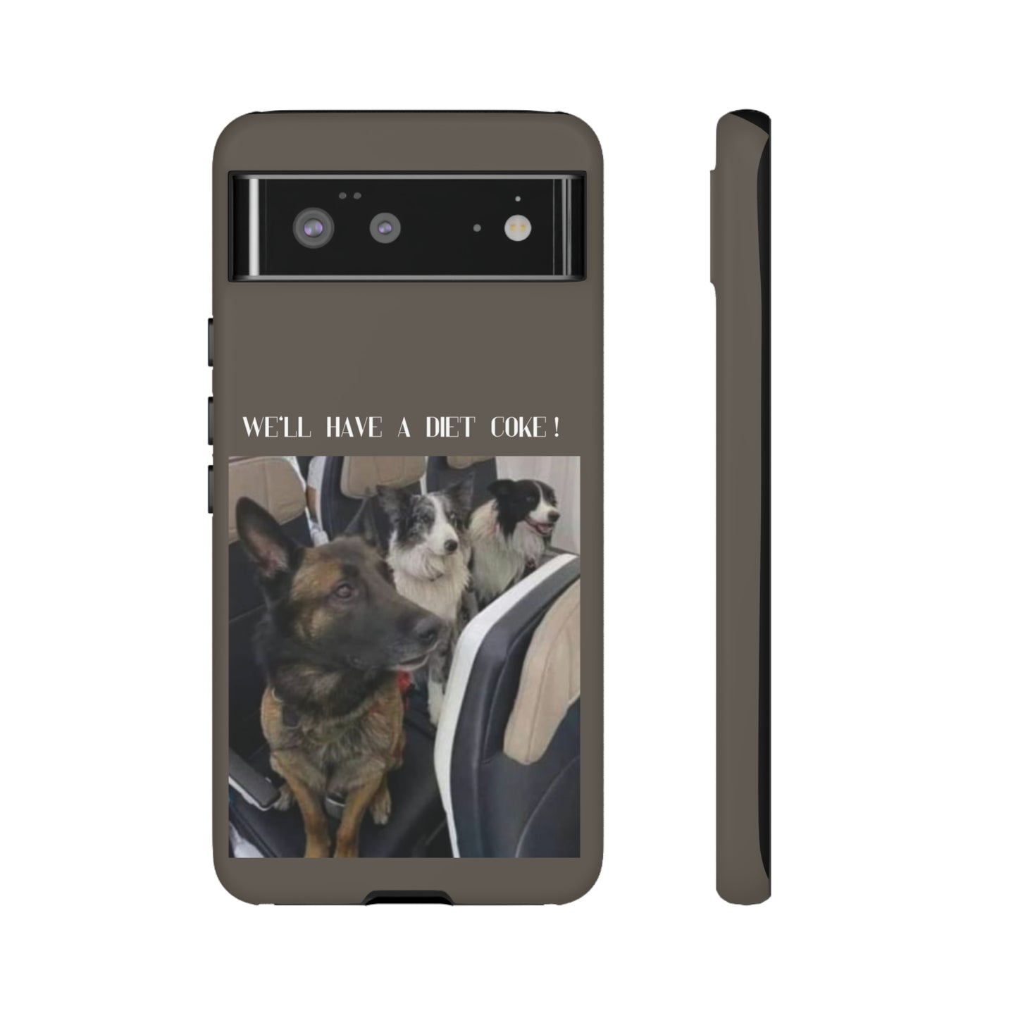 Brown Doggie Airlines: 46-Tough Case iPhone series 15 14 13 12 11 X XR XS 8: Google series 7 6 5: Samsung series S23 S22 S21 S20 S10