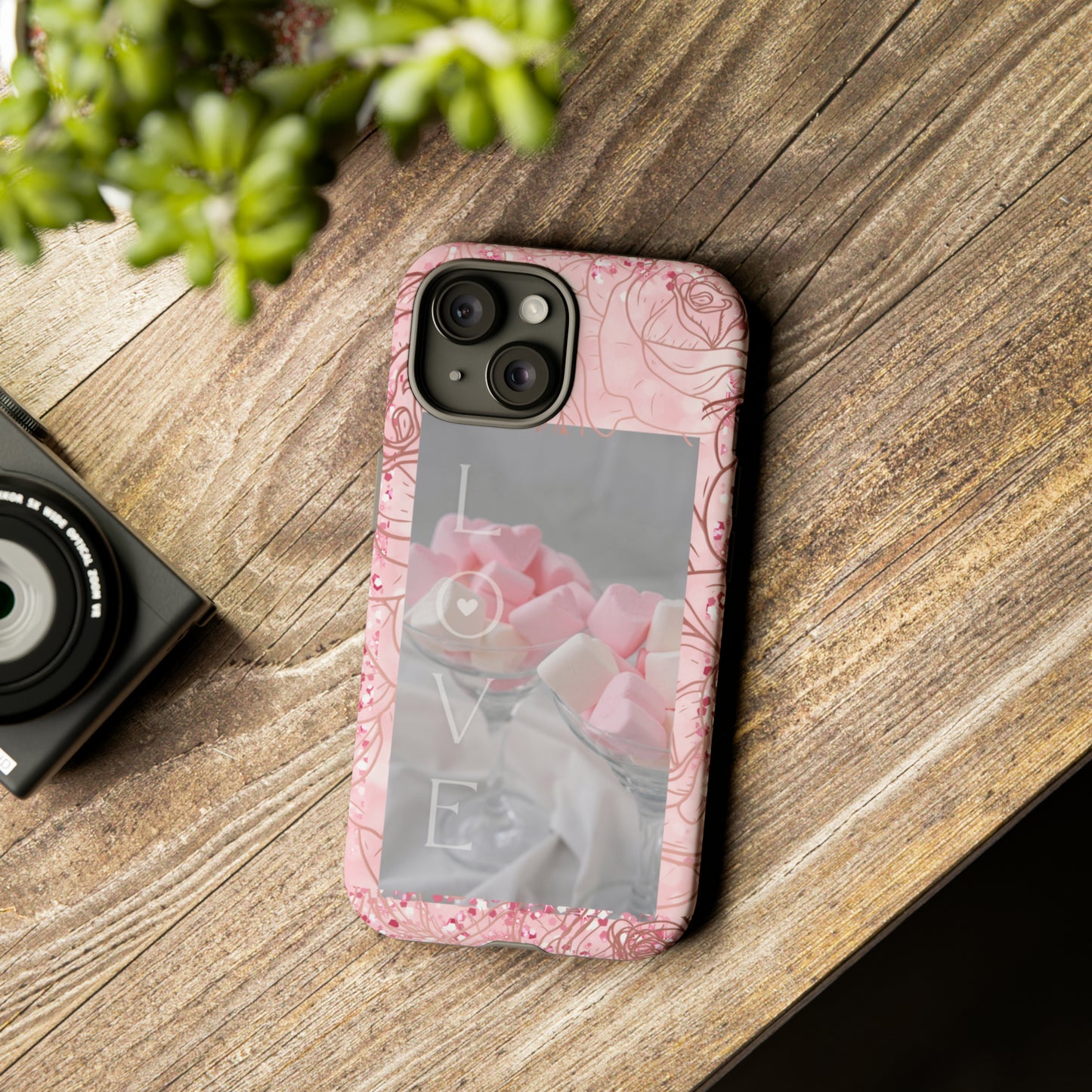 Pink Candy Love: 46-Tough Case iPhone series 15 14 13 12 11 X XR XS 8: Google series 7 6 5: Samsung series S23 S22 S21 S20 S10