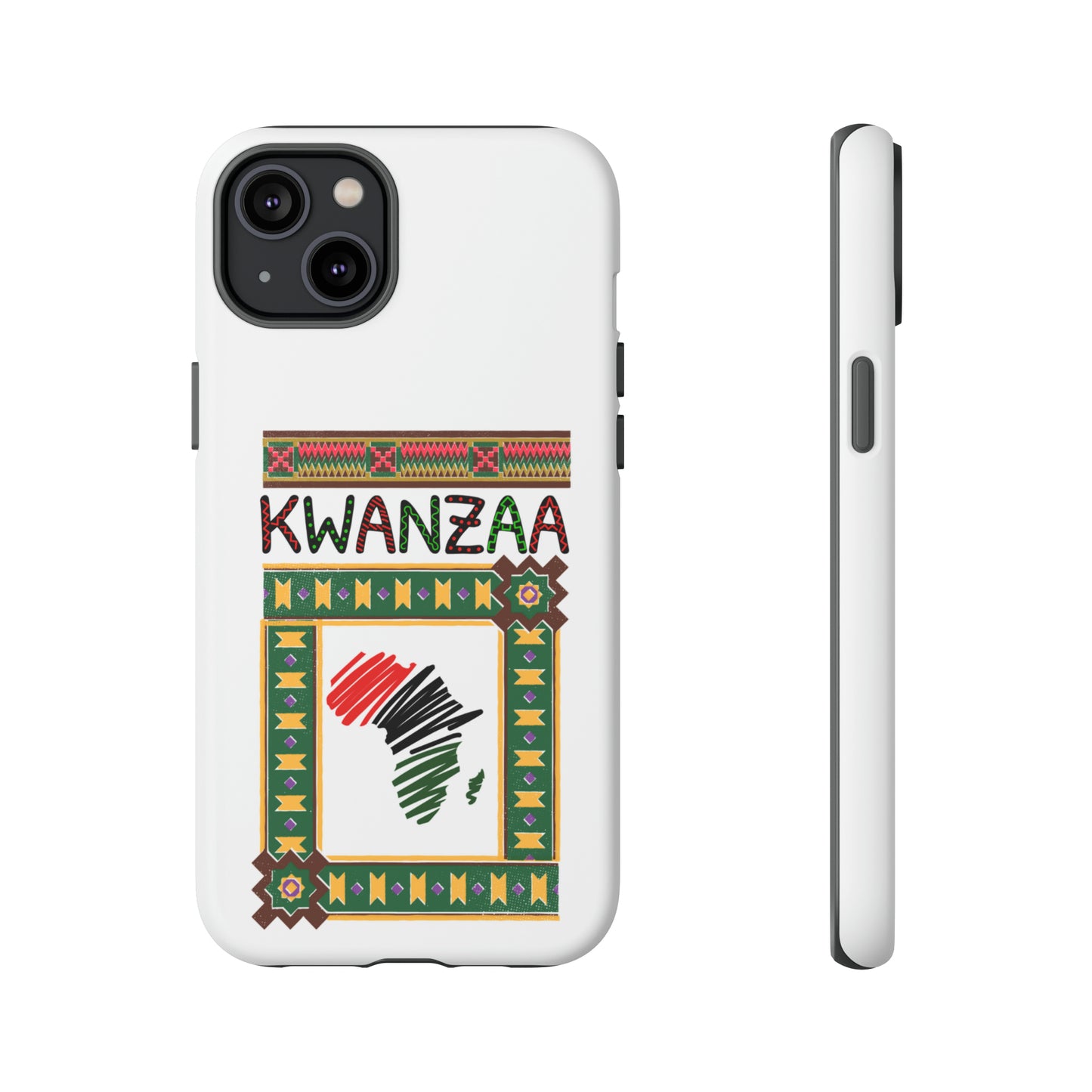 AFRICA KWANZAA: 46-Tough Case iPhone series 15 14 13 12 11 X XR XS 8: Google series 7 6 5: Samsung series S23 S22 S21 S20 S10