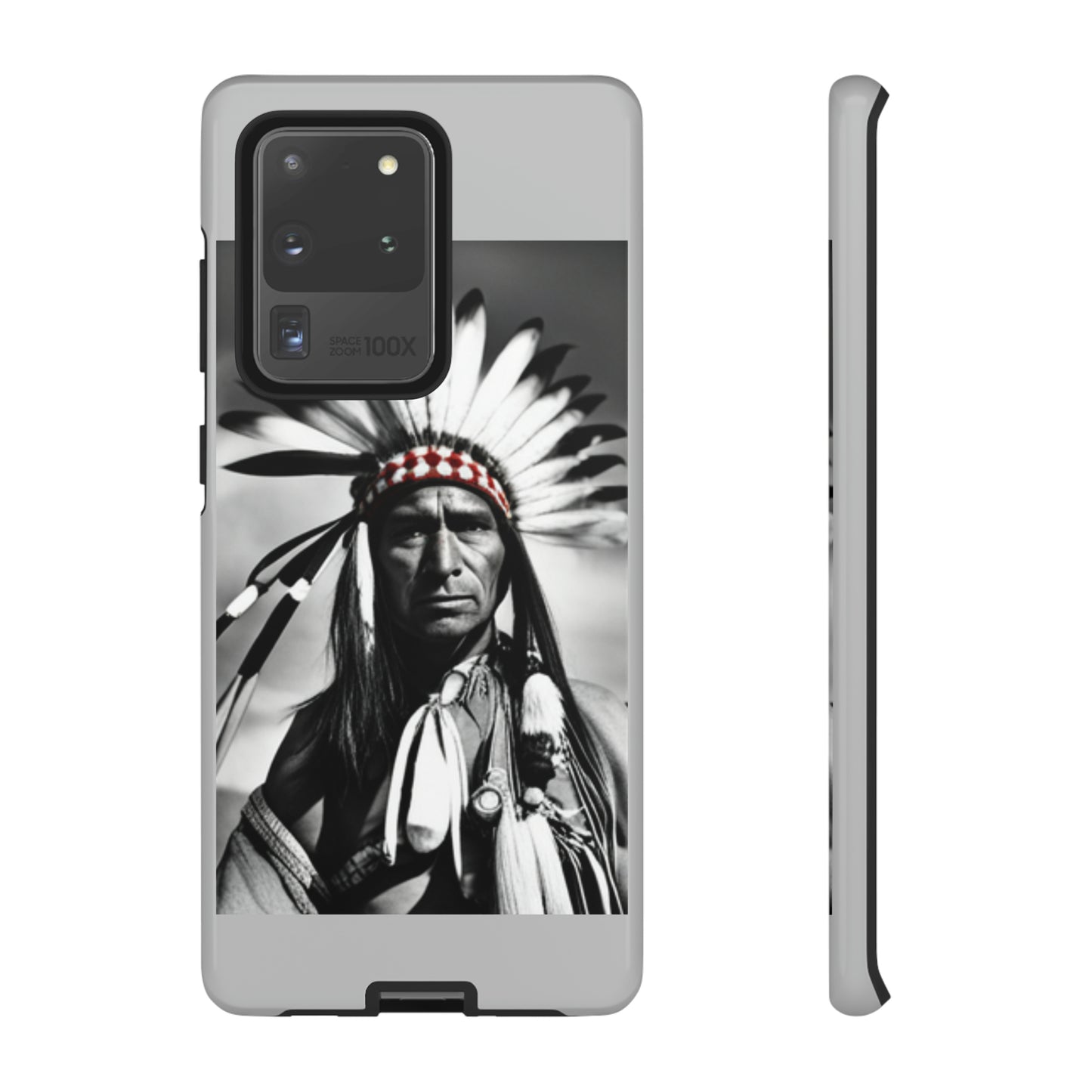 Warrior Pride with Grey Background: 46-Tough Case iPhone series 15 14 13 12 11 X XR XS 8: Google series 7 6 5: Samsung series S23 S22 S21 S20 S10