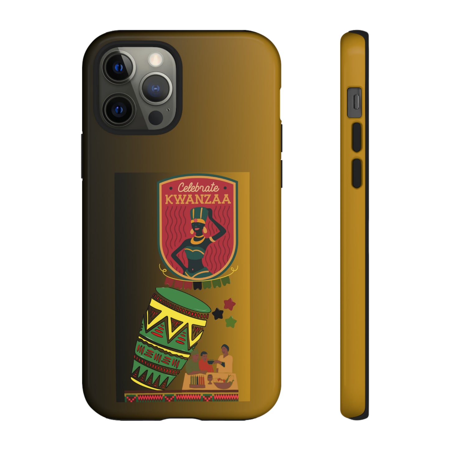 CELEBRATE KWANZAA: 46-Tough Case iPhone series 15 14 13 12 11 X XR XS 8: Google series 7 6 5: Samsung series S23 S22 S21 S20 S10