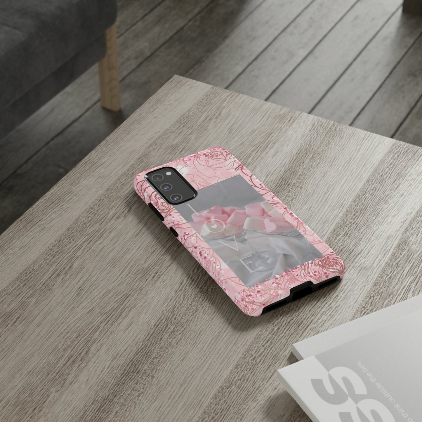 Pink Candy Love: 46-Tough Case iPhone series 15 14 13 12 11 X XR XS 8: Google series 7 6 5: Samsung series S23 S22 S21 S20 S10