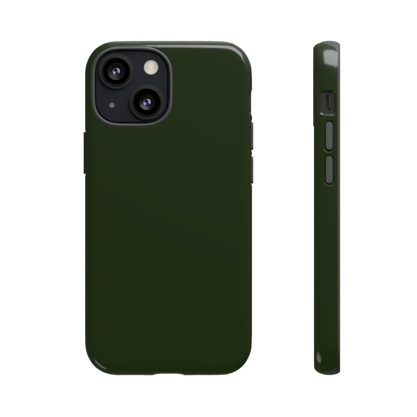 Outdoor Queen Forest Green 1 - #202d10: 46-Tough Case iPhone series 15 14 13 12 11 X XR XS 8: Google series 7 6 5: Samsung series S23 S22 S21 S20 S10