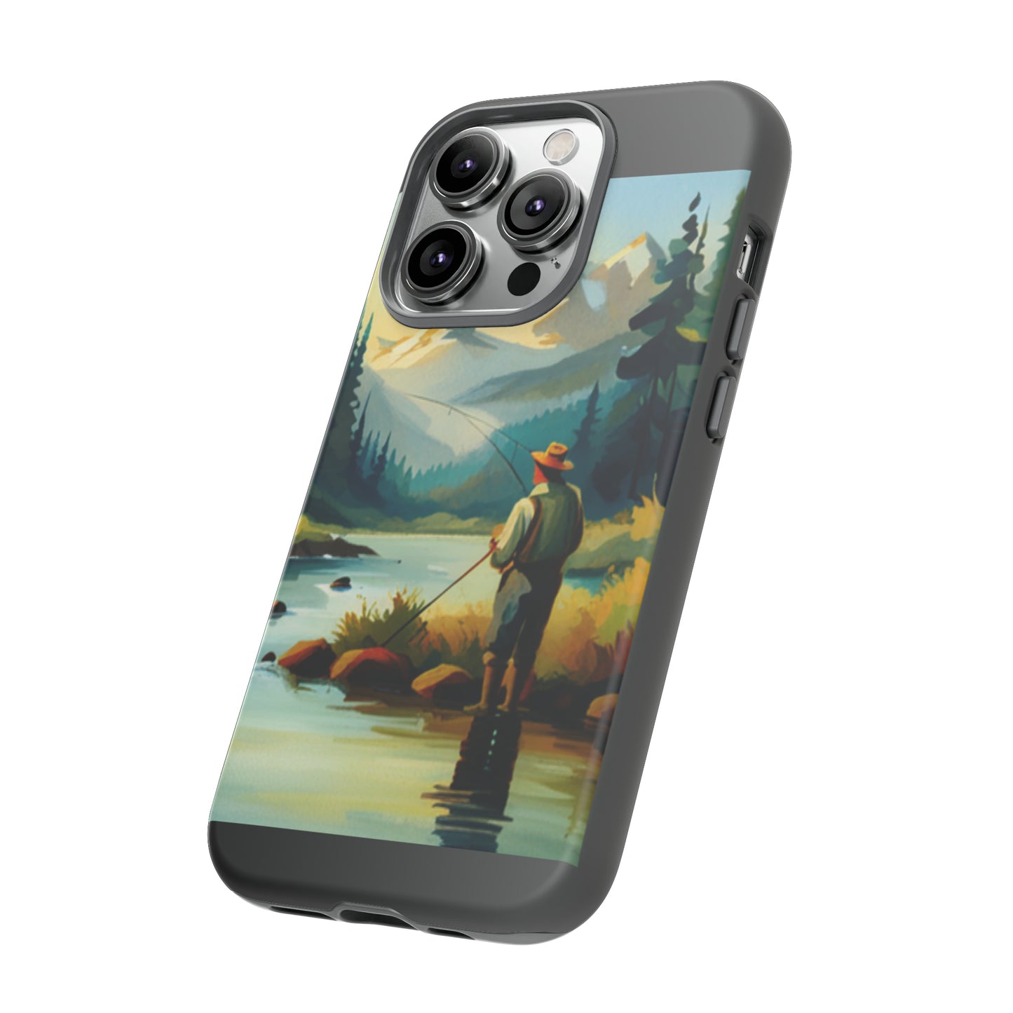 Lakeview Fisherman: 46-Tough Case iPhone series 15 14 13 12 11 X XR XS 8: Google series 7 6 5: Samsung series S23 S22 S21 S20 S10