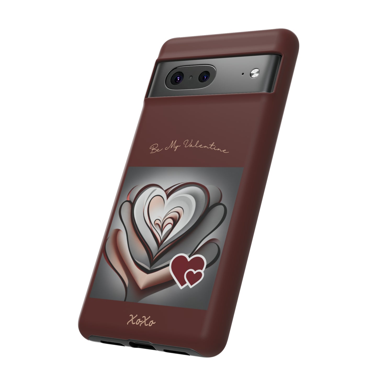 Valentine Triple Heart: 46-Tough Case iPhone series 15 14 13 12 11 X XR XS 8: Google series 7 6 5: Samsung series S23 S22 S21 S20 S10