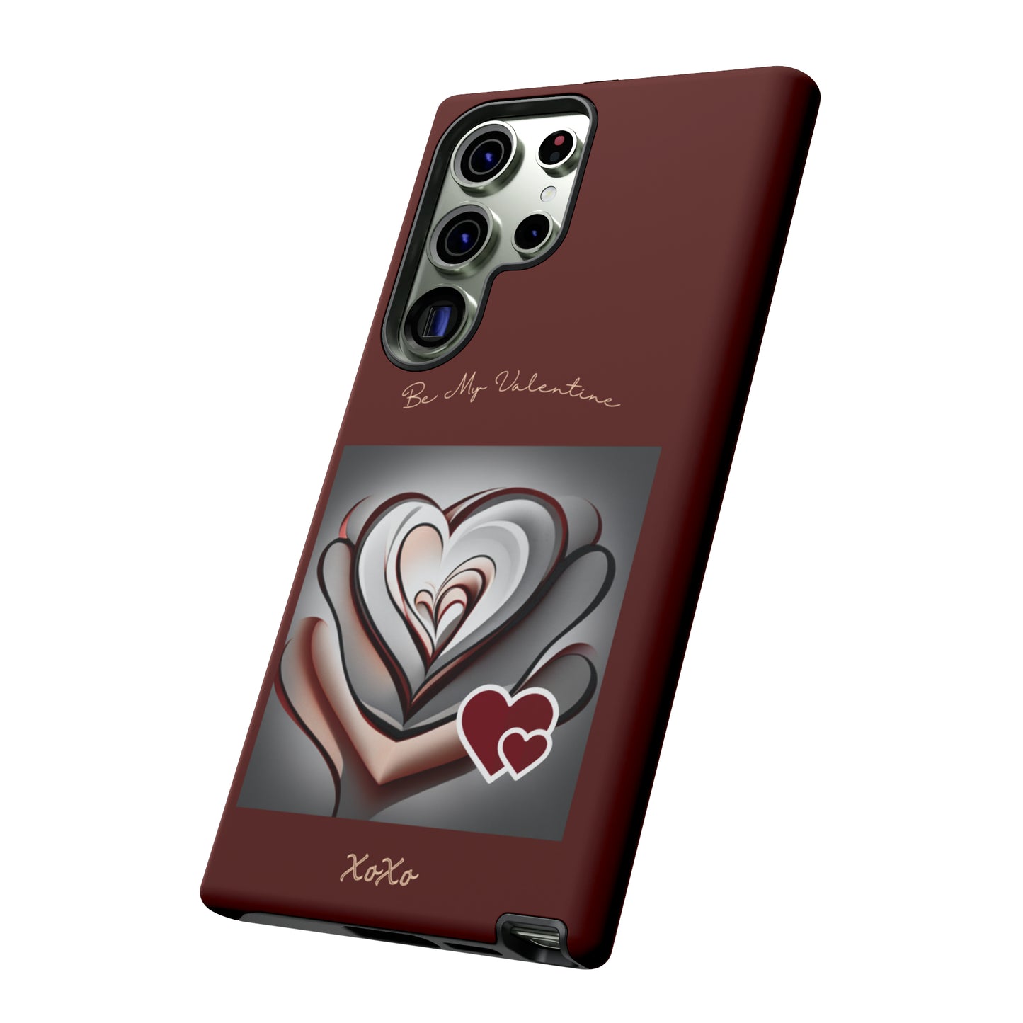 Valentine Triple Heart: 46-Tough Case iPhone series 15 14 13 12 11 X XR XS 8: Google series 7 6 5: Samsung series S23 S22 S21 S20 S10