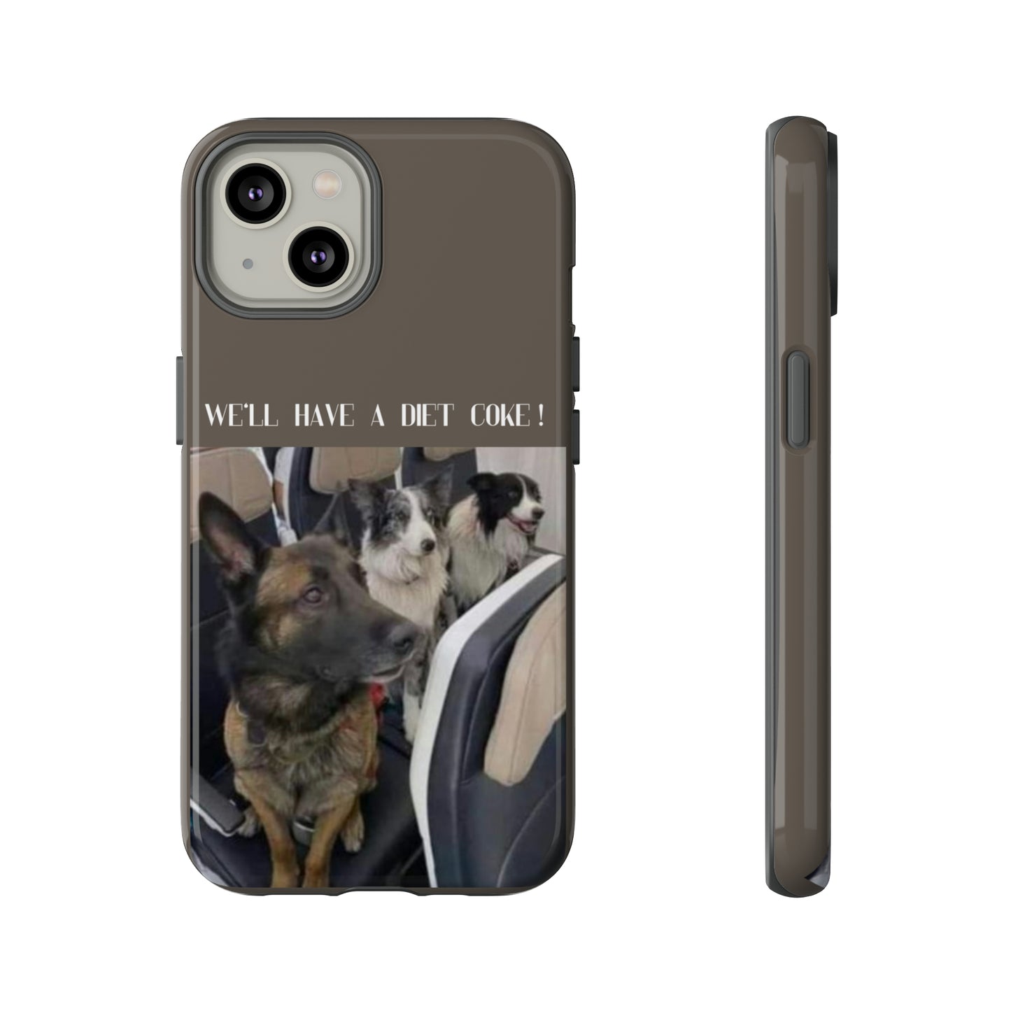 Brown Doggie Airlines: 46-Tough Case iPhone series 15 14 13 12 11 X XR XS 8: Google series 7 6 5: Samsung series S23 S22 S21 S20 S10