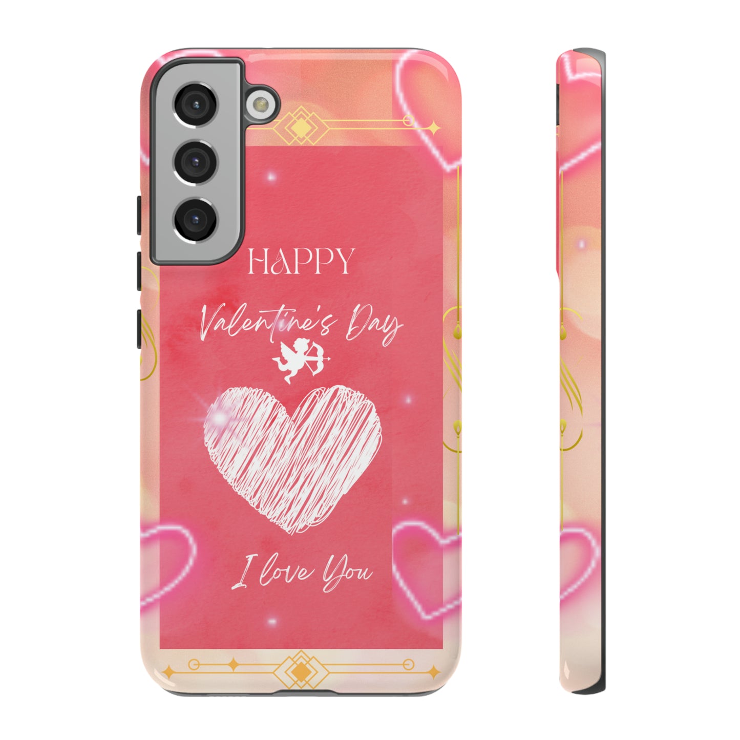 Peach Heart : 46-Tough Case iPhone series 15 14 13 12 11 X XR XS 8: Google series 7 6 5: Samsung series S23 S22 S21 S20 S10