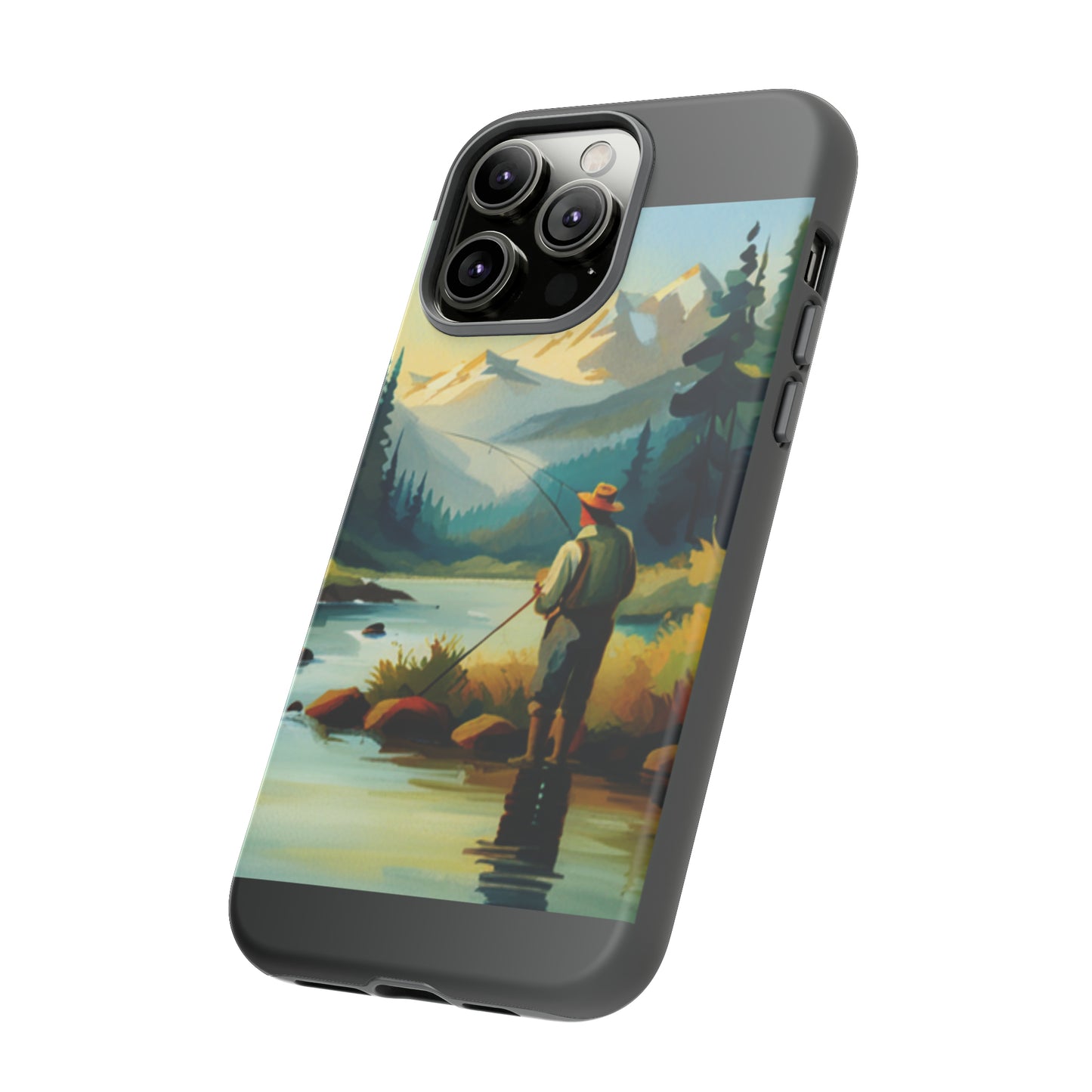 Lakeview Fisherman: 46-Tough Case iPhone series 15 14 13 12 11 X XR XS 8: Google series 7 6 5: Samsung series S23 S22 S21 S20 S10