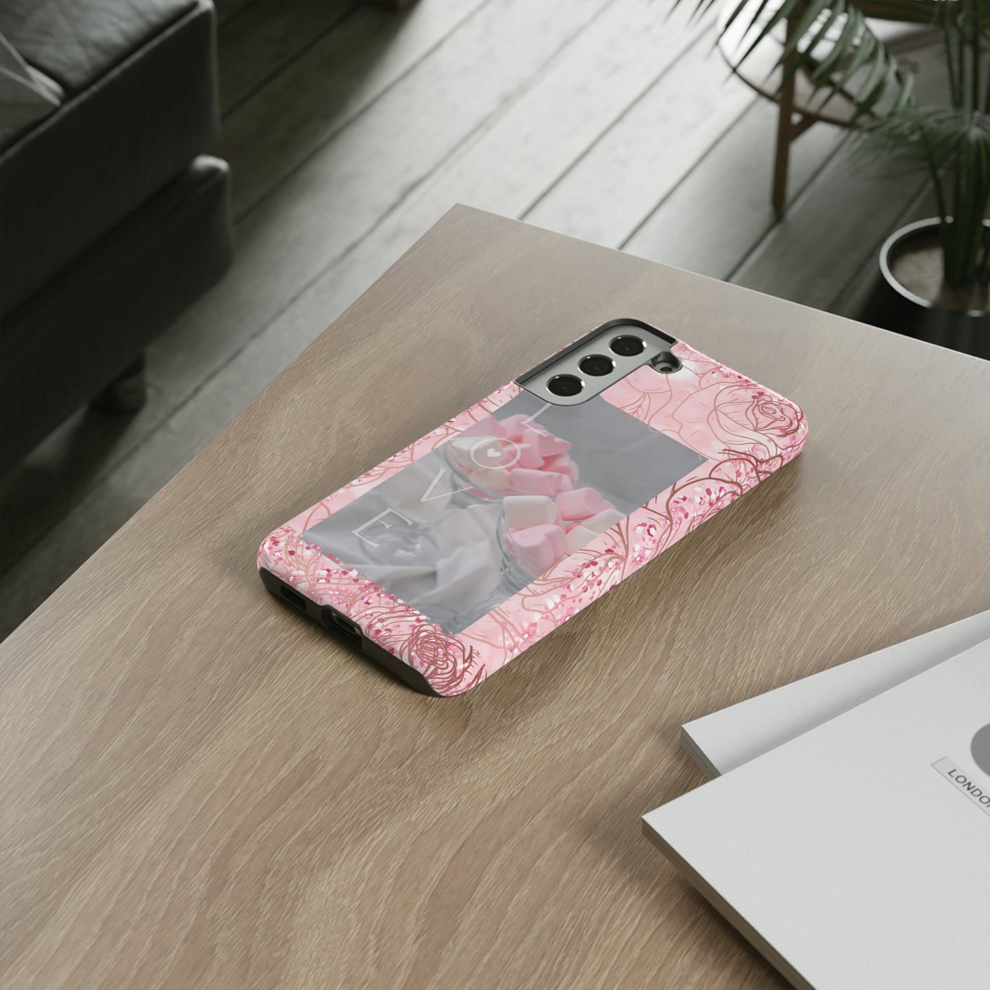 Pink Candy Love: 46-Tough Case iPhone series 15 14 13 12 11 X XR XS 8: Google series 7 6 5: Samsung series S23 S22 S21 S20 S10