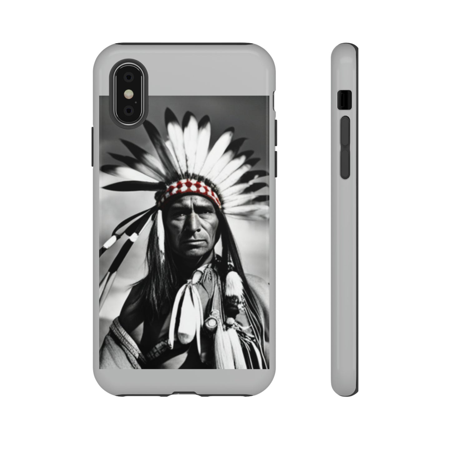 Warrior Pride with Grey Background: 46-Tough Case iPhone series 15 14 13 12 11 X XR XS 8: Google series 7 6 5: Samsung series S23 S22 S21 S20 S10