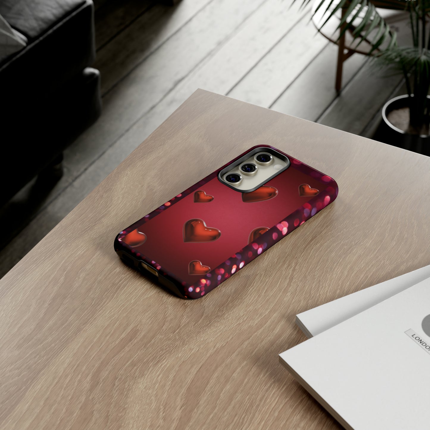 Real Red Valentine: 46-Tough Case iPhone series 15 14 13 12 11 X XR XS 8: Google series 7 6 5: Samsung series S23 S22 S21 S20 S10