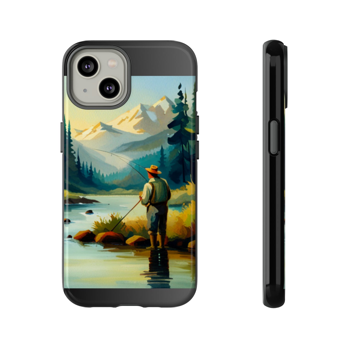 Lakeview Fisherman: 46-Tough Case iPhone series 15 14 13 12 11 X XR XS 8: Google series 7 6 5: Samsung series S23 S22 S21 S20 S10