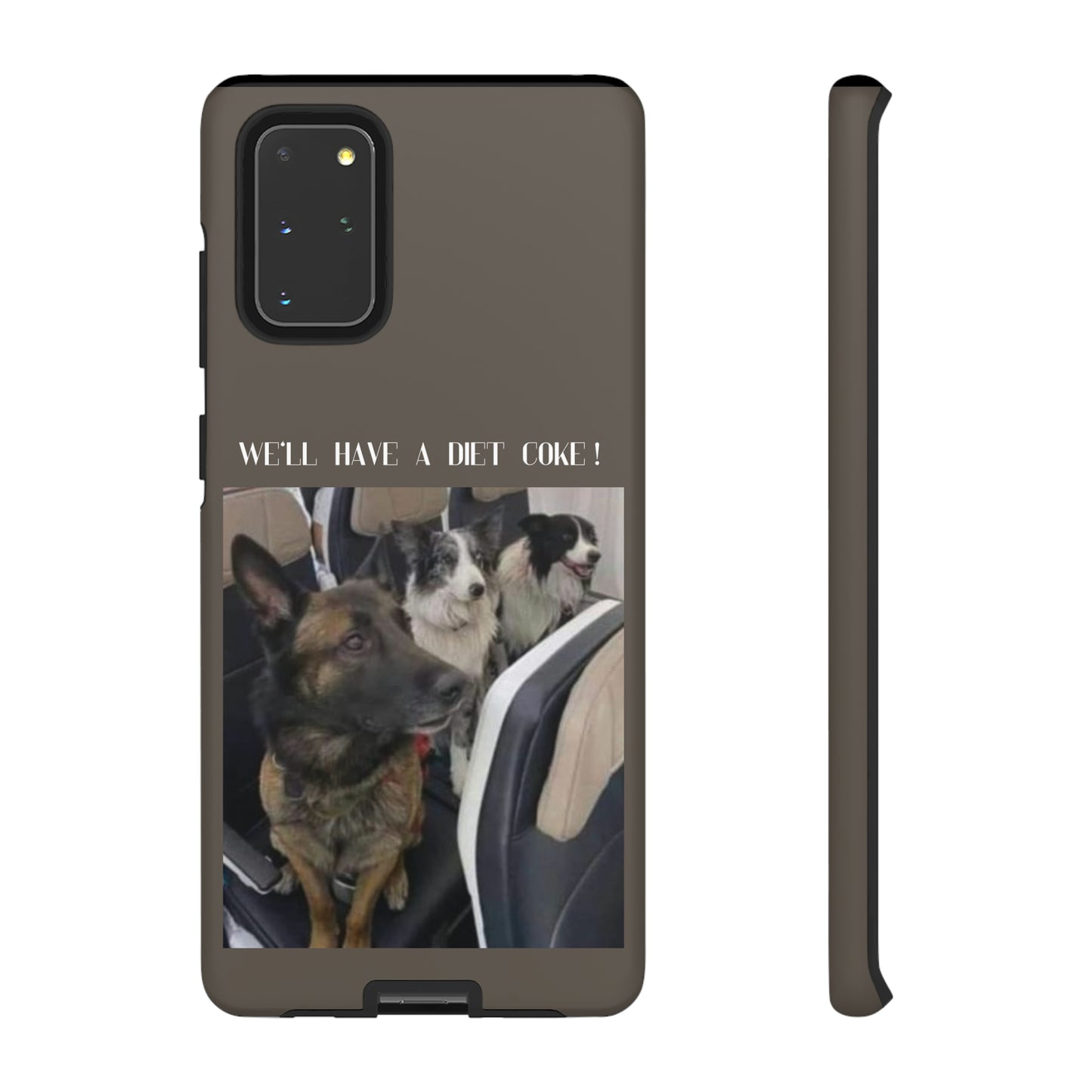 Brown Doggie Airlines: 46-Tough Case iPhone series 15 14 13 12 11 X XR XS 8: Google series 7 6 5: Samsung series S23 S22 S21 S20 S10