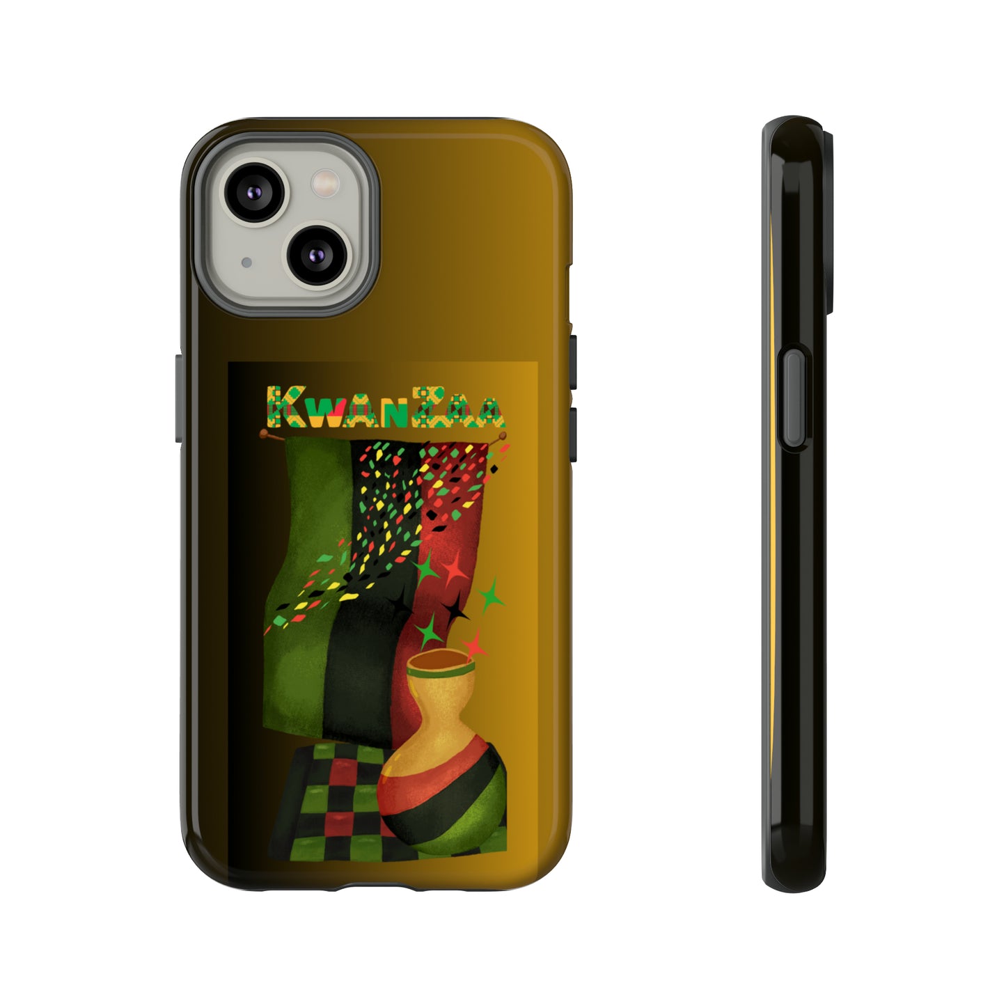 KWANZAA FLAG: 46-Tough Case iPhone series 15 14 13 12 11 X XR XS 8: Google series 7 6 5: Samsung series S23 S22 S21 S20 S10