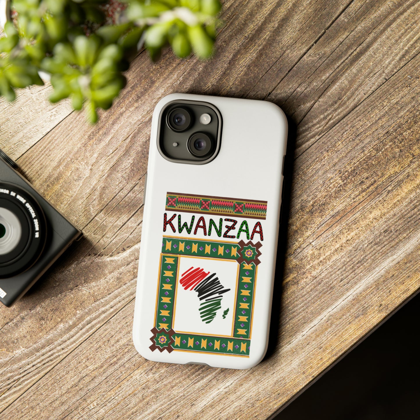 AFRICA KWANZAA: 46-Tough Case iPhone series 15 14 13 12 11 X XR XS 8: Google series 7 6 5: Samsung series S23 S22 S21 S20 S10