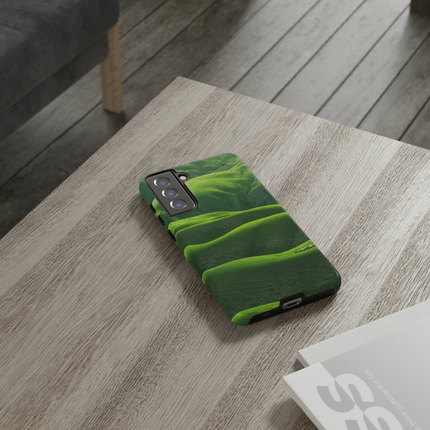 Forest Green Rolling Hills #8: 46-Tough Case iPhone series 15 14 13 12 11 X XR XS 8: Google series 7 6 5: Samsung series S23 S22 S21 S20 S10