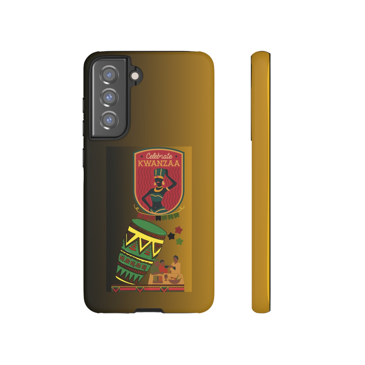 CELEBRATE KWANZAA: 46-Tough Case iPhone series 15 14 13 12 11 X XR XS 8: Google series 7 6 5: Samsung series S23 S22 S21 S20 S10