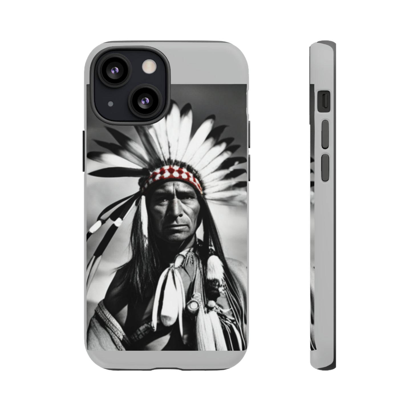 Warrior Pride with Grey Background: 46-Tough Case iPhone series 15 14 13 12 11 X XR XS 8: Google series 7 6 5: Samsung series S23 S22 S21 S20 S10