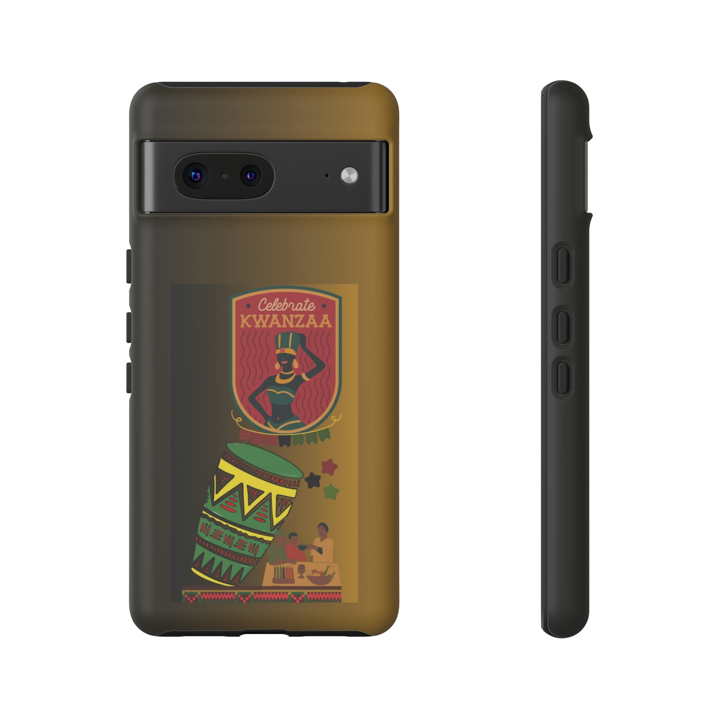 CELEBRATE KWANZAA: 46-Tough Case iPhone series 15 14 13 12 11 X XR XS 8: Google series 7 6 5: Samsung series S23 S22 S21 S20 S10