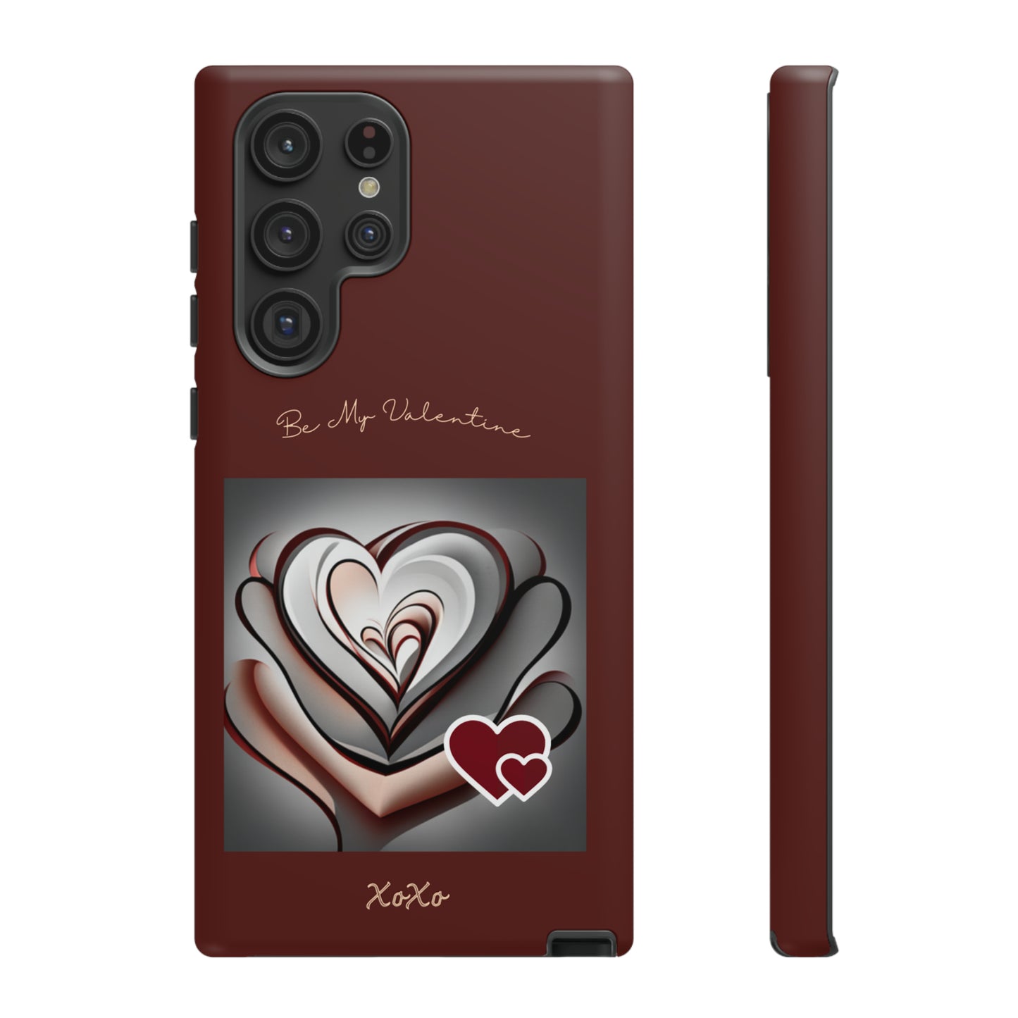 Valentine Triple Heart: 46-Tough Case iPhone series 15 14 13 12 11 X XR XS 8: Google series 7 6 5: Samsung series S23 S22 S21 S20 S10