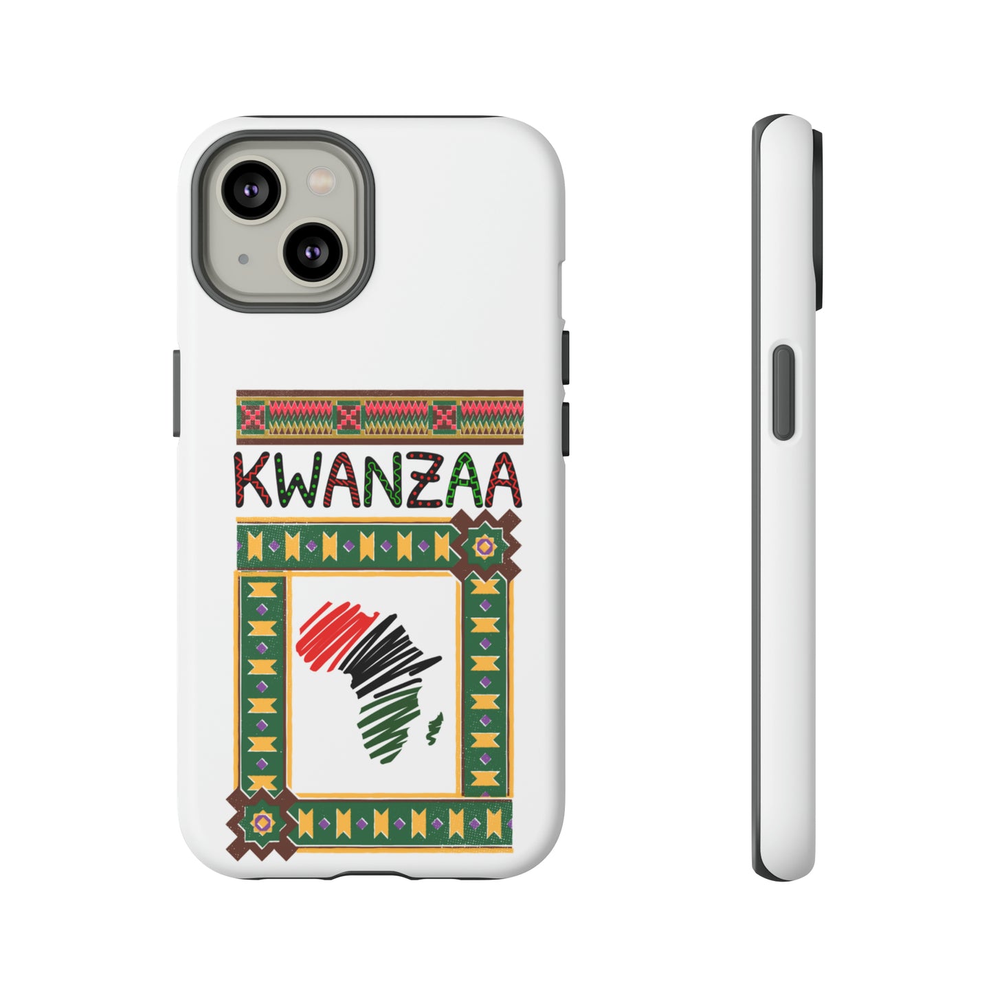 AFRICA KWANZAA: 46-Tough Case iPhone series 15 14 13 12 11 X XR XS 8: Google series 7 6 5: Samsung series S23 S22 S21 S20 S10