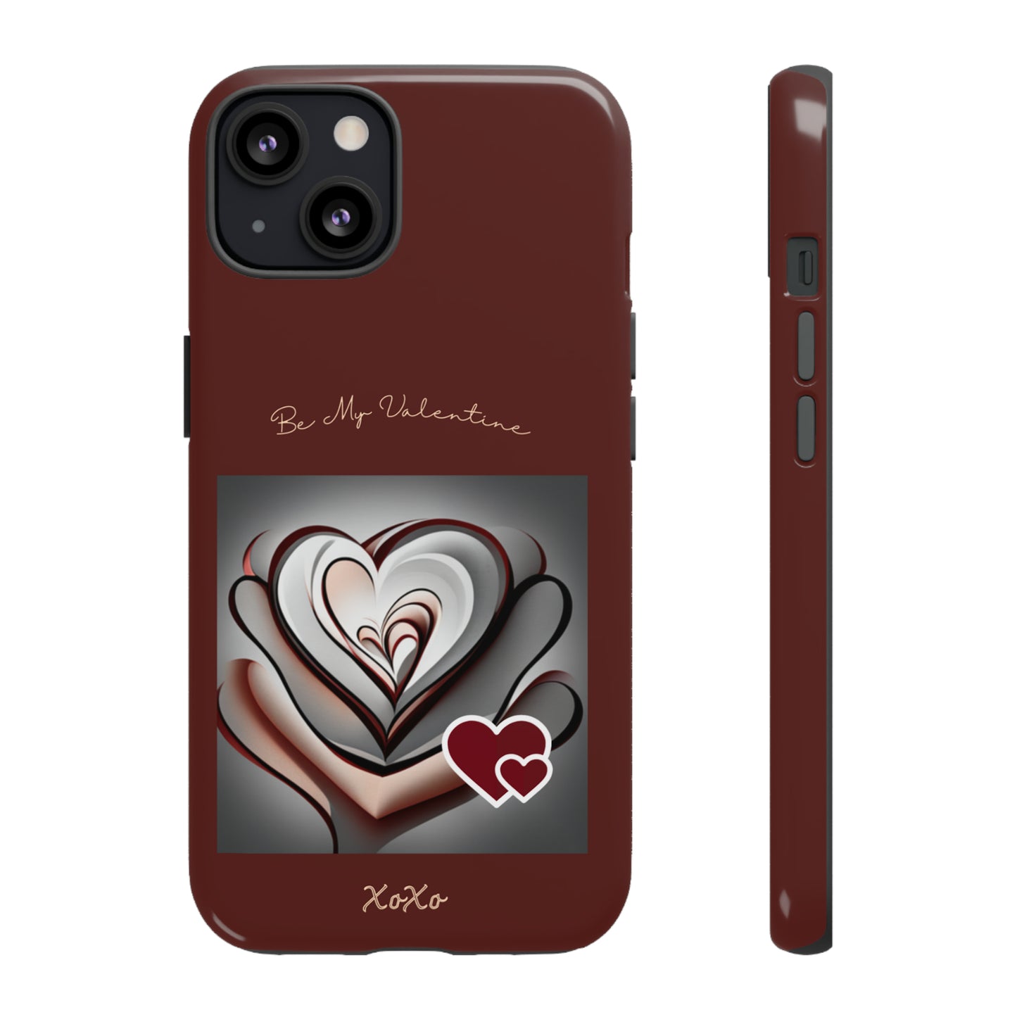 Valentine Triple Heart: 46-Tough Case iPhone series 15 14 13 12 11 X XR XS 8: Google series 7 6 5: Samsung series S23 S22 S21 S20 S10