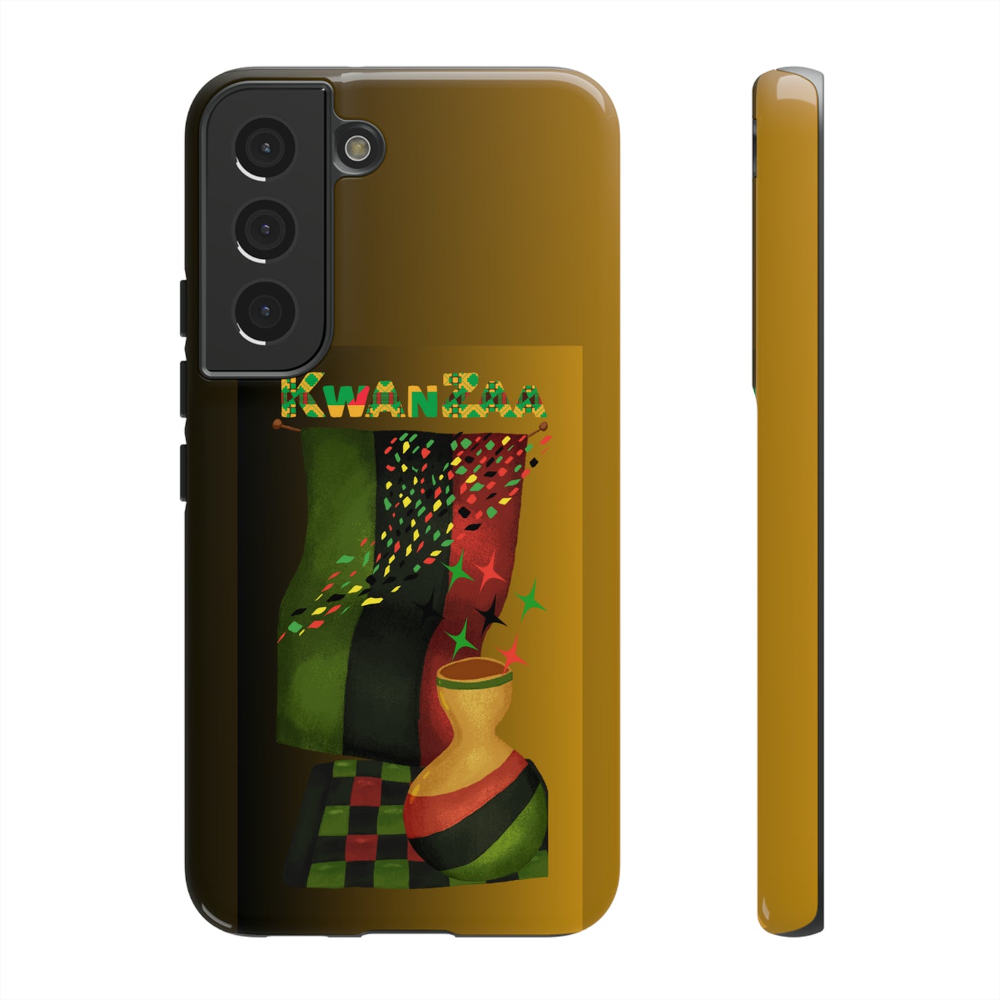 KWANZAA FLAG: 46-Tough Case iPhone series 15 14 13 12 11 X XR XS 8: Google series 7 6 5: Samsung series S23 S22 S21 S20 S10