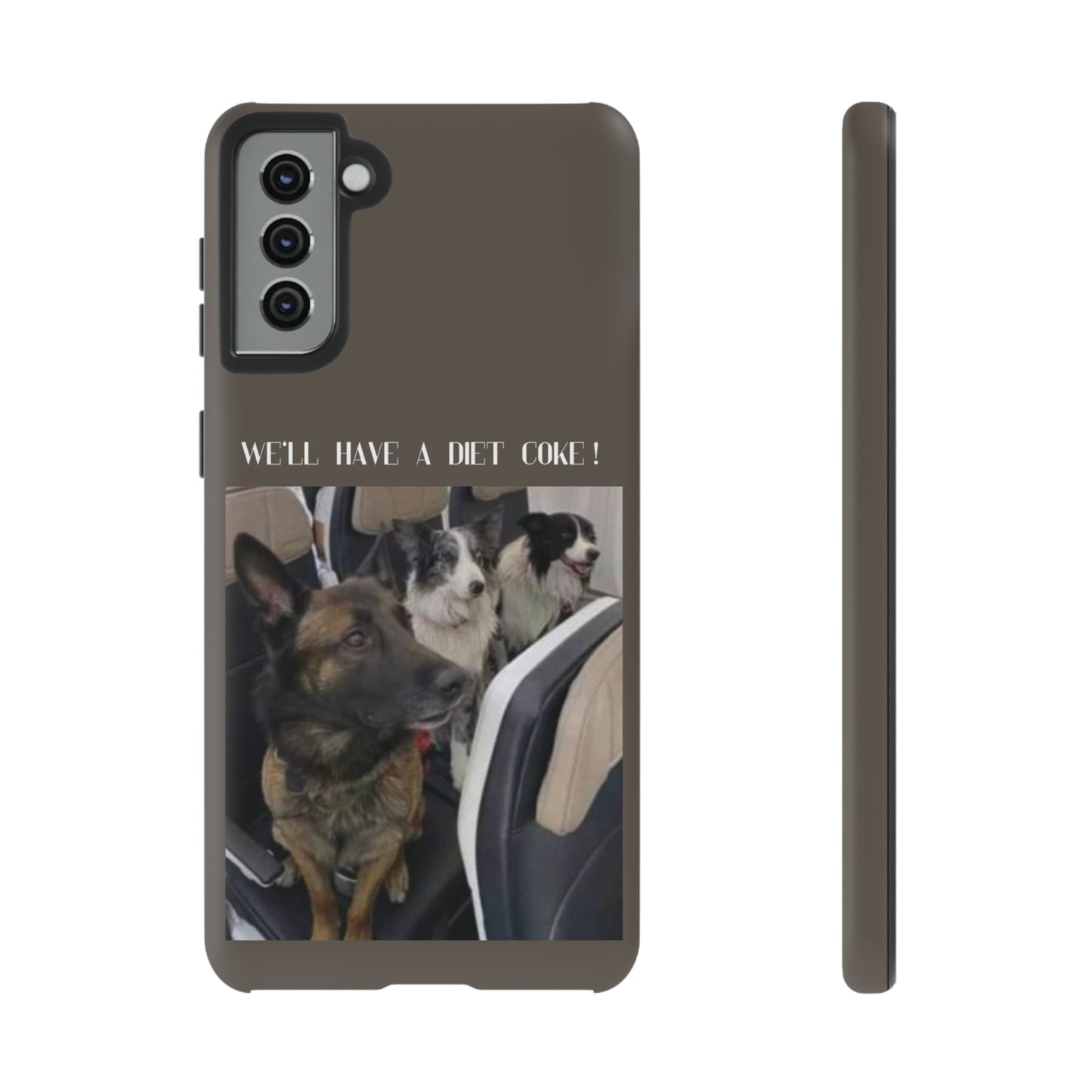 Brown Doggie Airlines: 46-Tough Case iPhone series 15 14 13 12 11 X XR XS 8: Google series 7 6 5: Samsung series S23 S22 S21 S20 S10