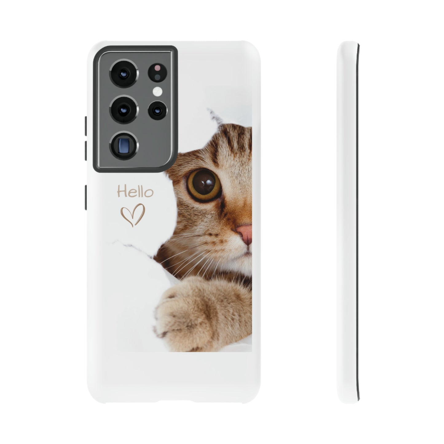 Hey Kitty with white background: 46-Tough Case iPhone series 15 14 13 12 11 X XR XS 8: Google series 7 6 5: Samsung series S23 S22 S21 S20 S10